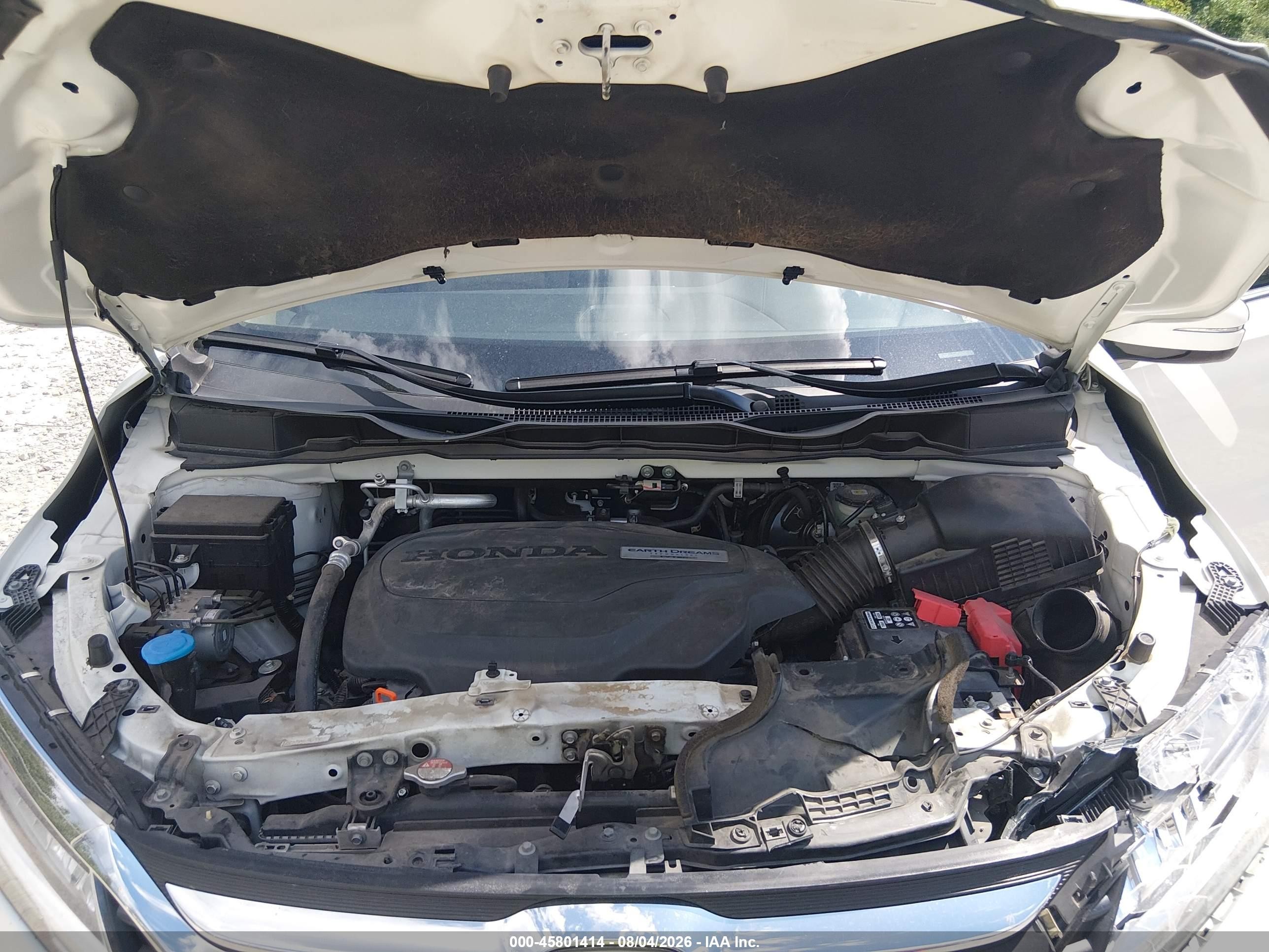 2019 Honda Odyssey Elite White vin: 5FNRL6H96KB053181