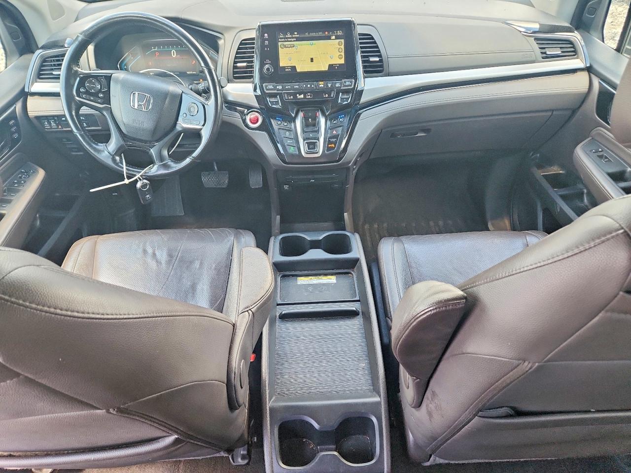 2019 Honda Odyssey Elite Gray vin: 5FNRL6H97KB029486