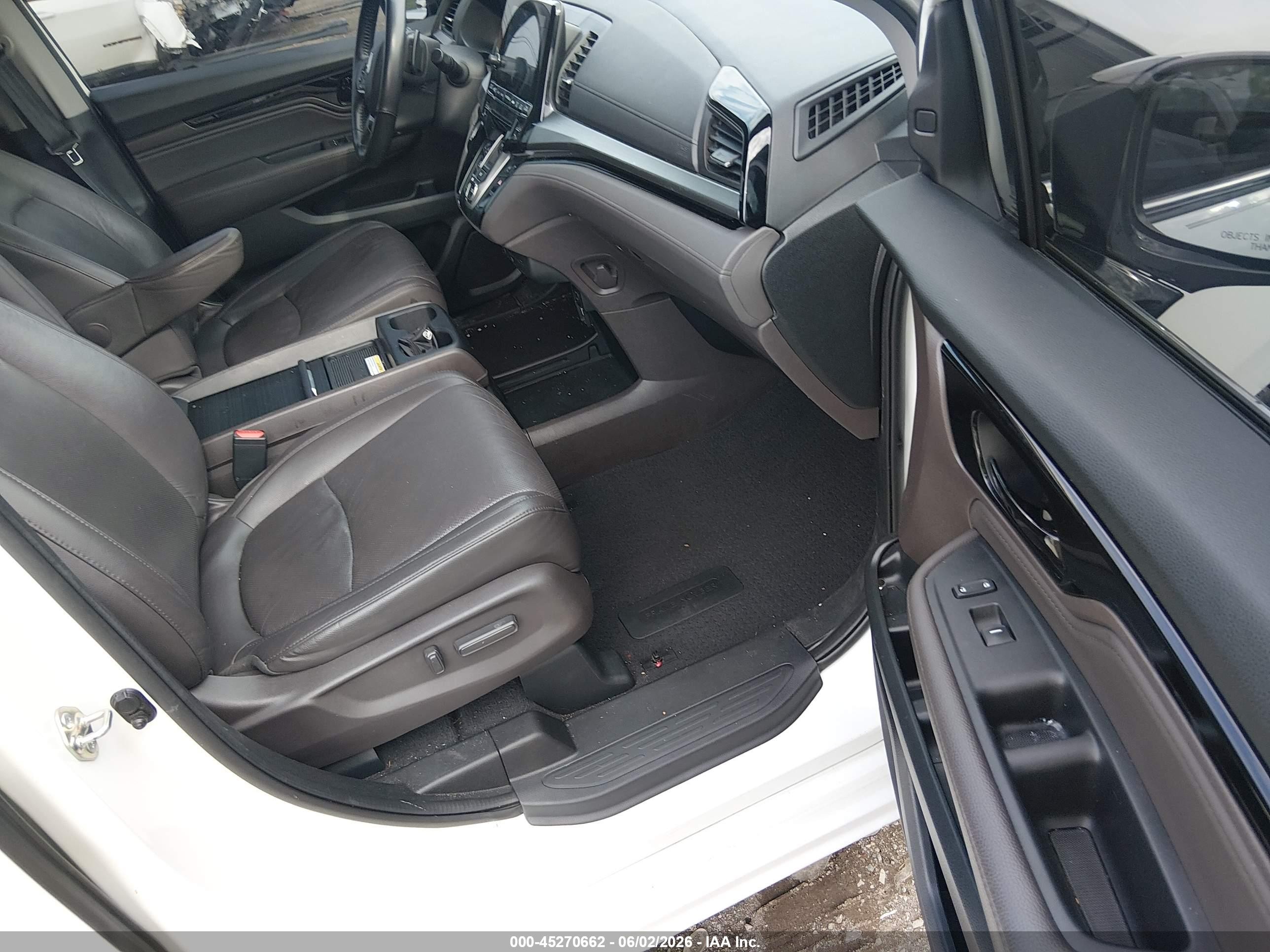 2020 Honda Odyssey Elite White vin: 5FNRL6H97LB012219