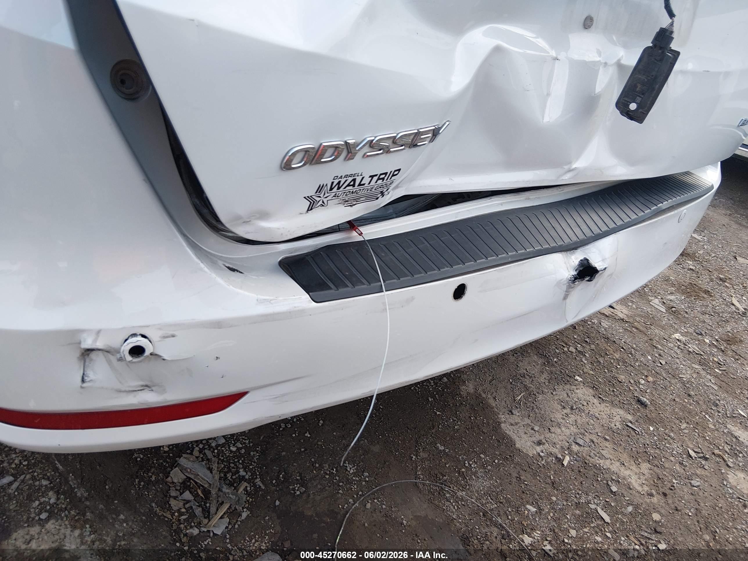 2020 Honda Odyssey Elite White vin: 5FNRL6H97LB012219