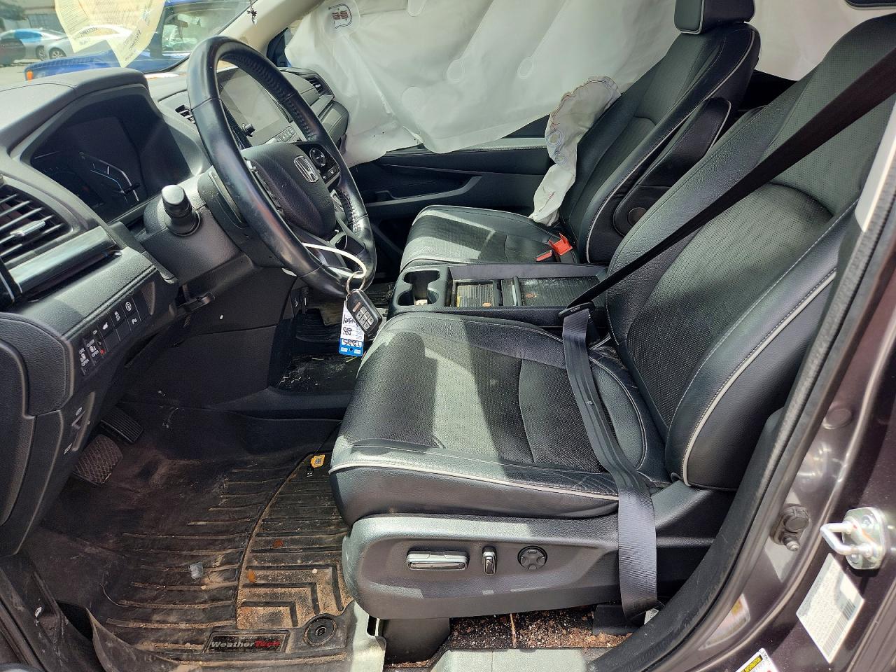 2023 Honda Odyssey Elite Gray vin: 5FNRL6H97PB043122