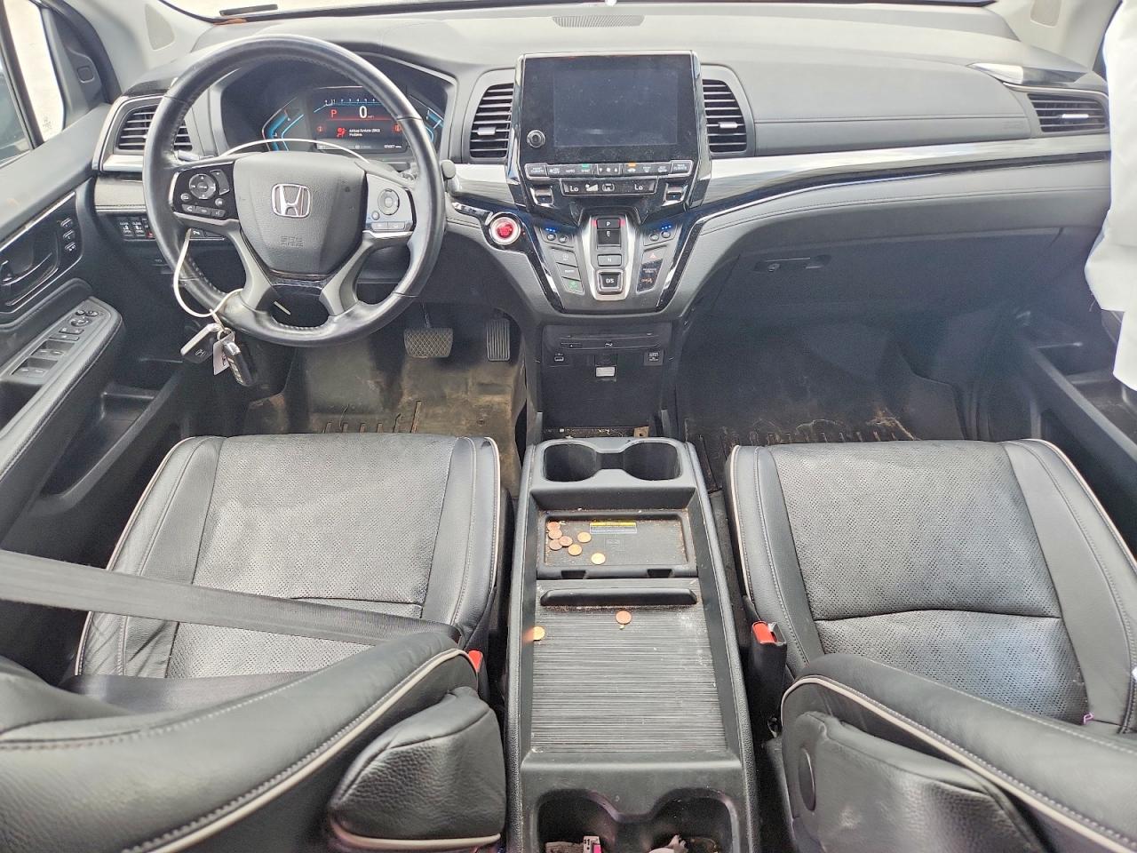 2023 Honda Odyssey Elite Gray vin: 5FNRL6H97PB043122