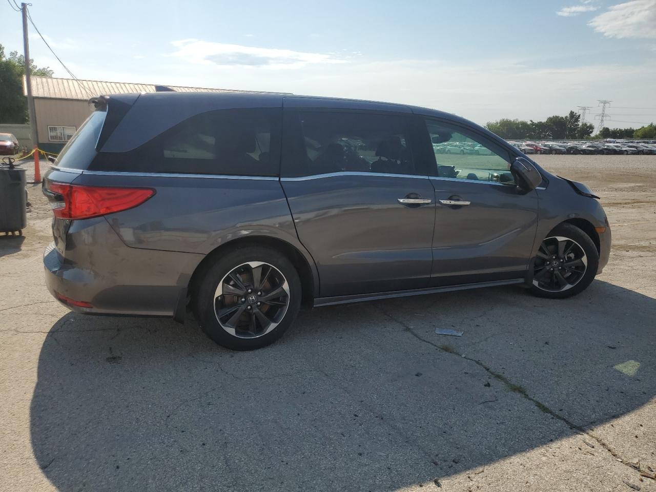 2024 Honda Odyssey Elite Gray vin: 5FNRL6H97RB004761