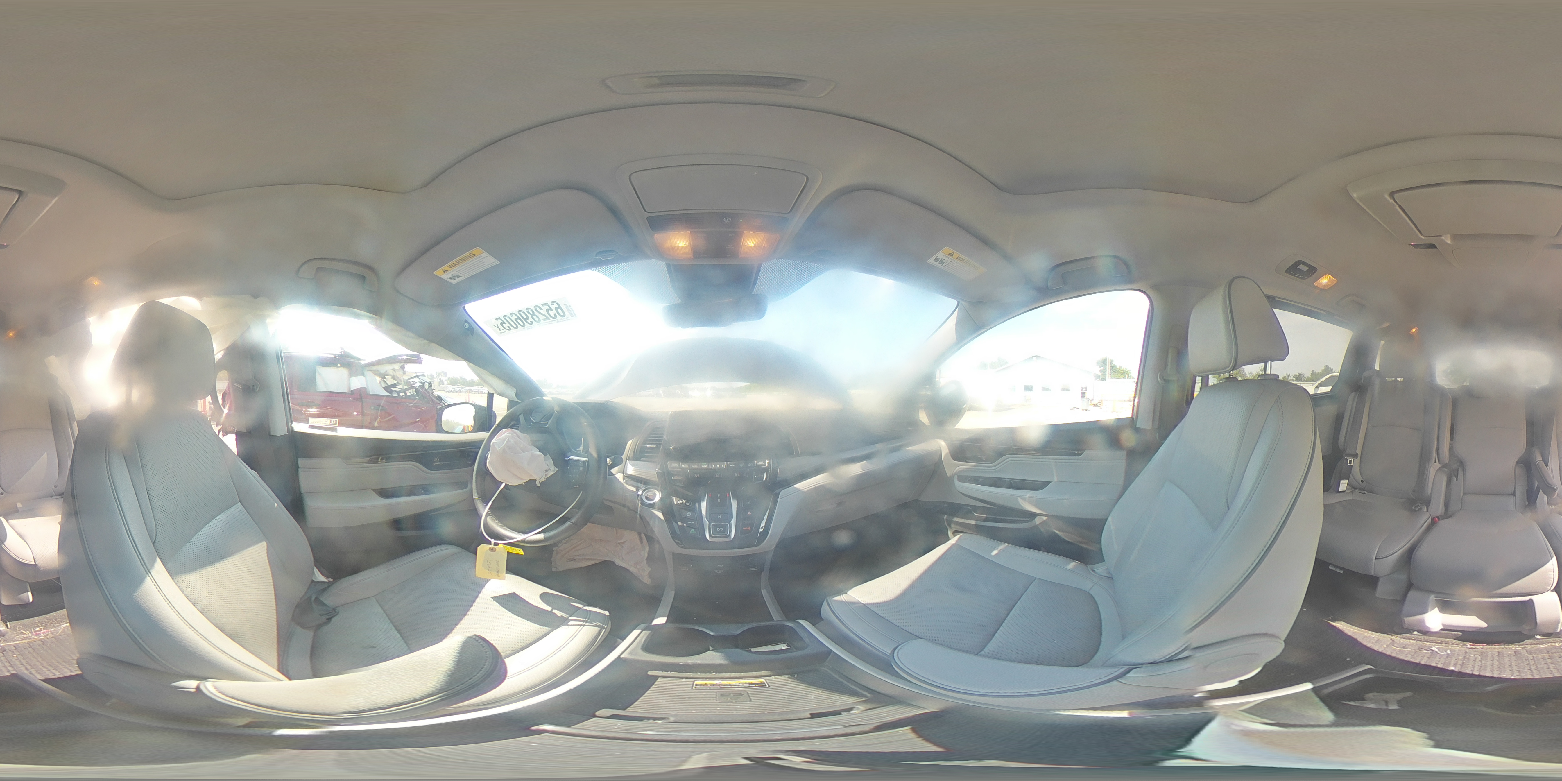 2024 Honda Odyssey Elite Gray vin: 5FNRL6H97RB004761