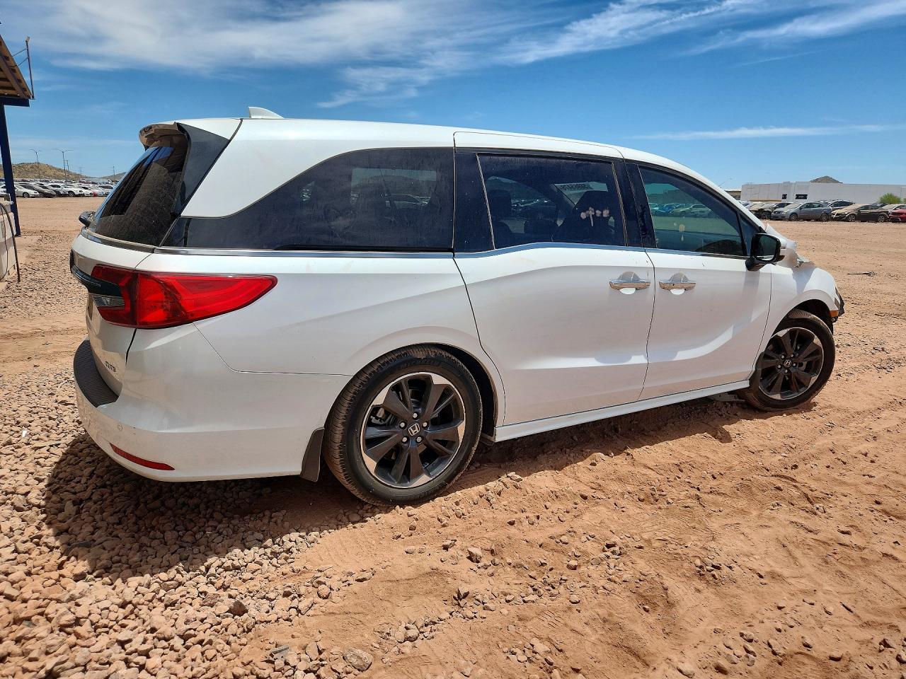 2024 Honda Odyssey Elite Белый vin: 5FNRL6H99RB000744