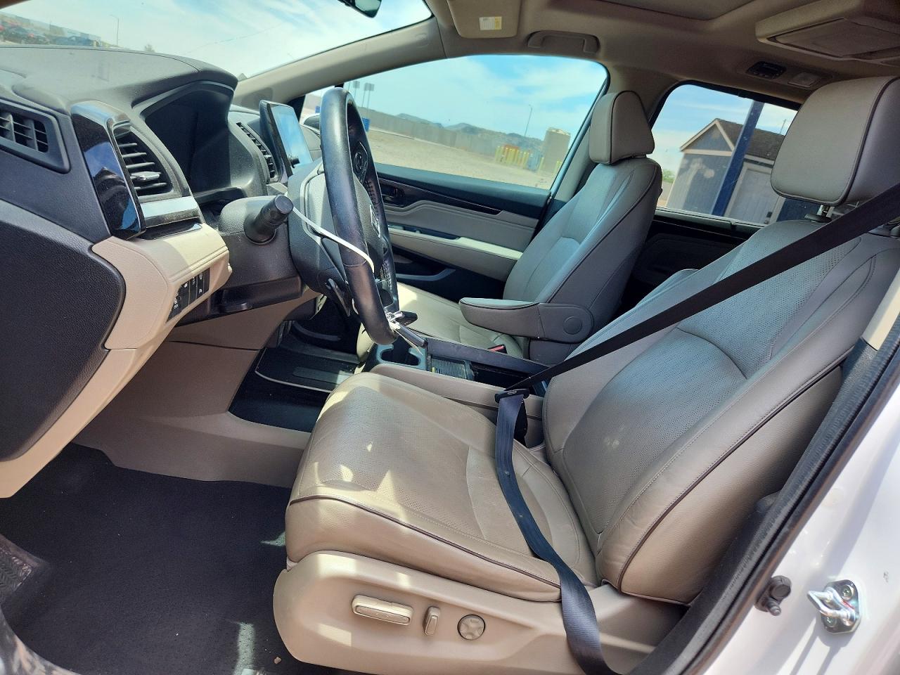 2024 Honda Odyssey Elite Белый vin: 5FNRL6H99RB000744