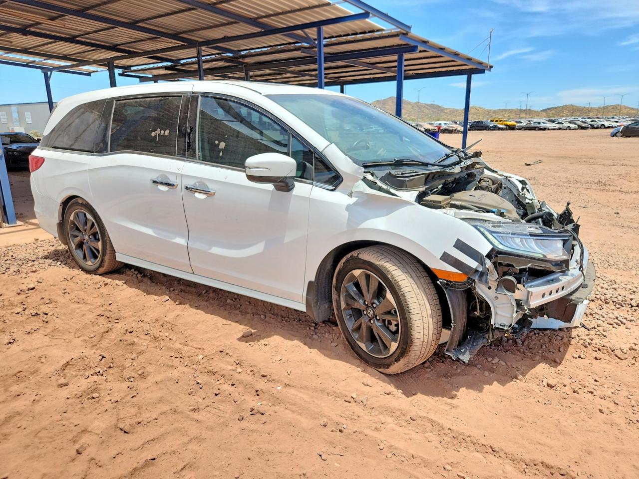 2024 Honda Odyssey Elite Белый vin: 5FNRL6H99RB000744