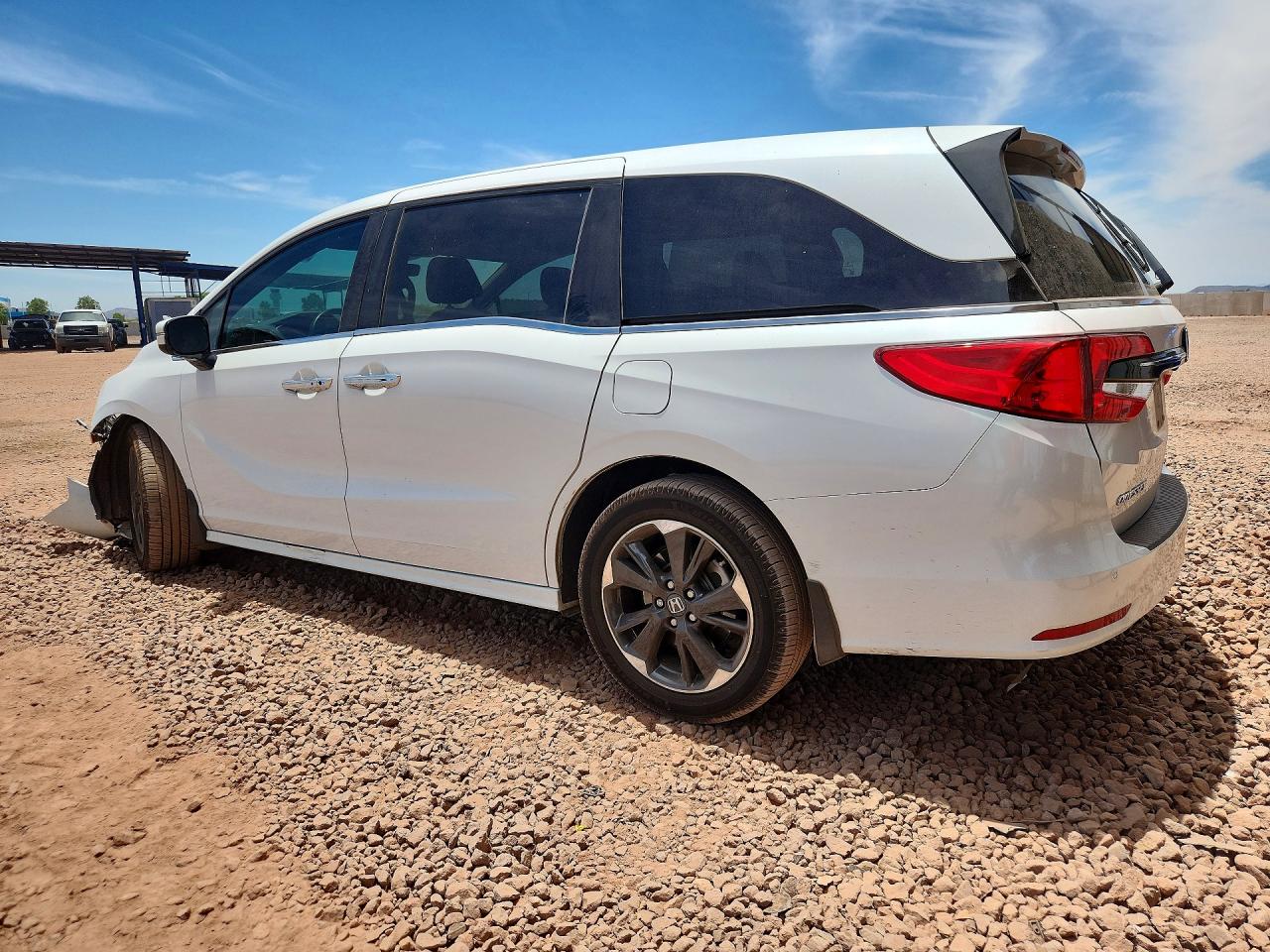 2024 Honda Odyssey Elite Белый vin: 5FNRL6H99RB000744