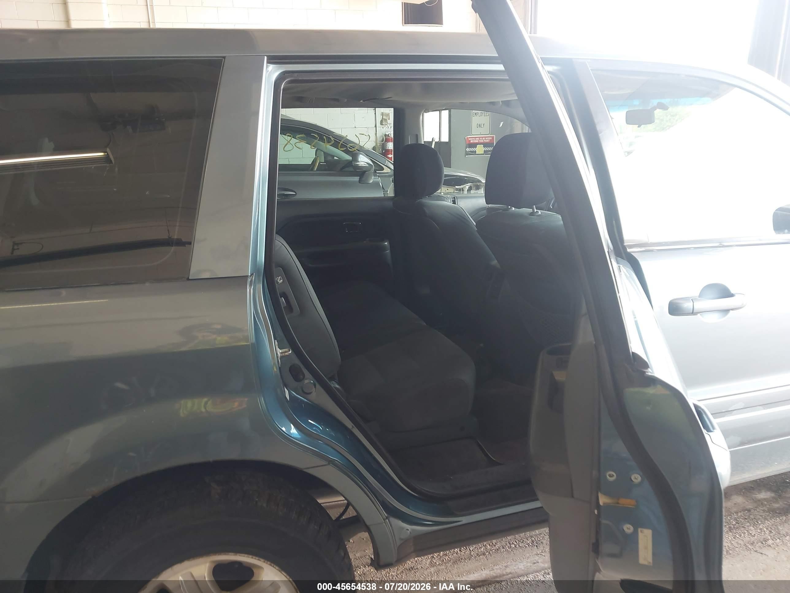 2006 Honda Pilot Lx Gray vin: 5FNYF18146B021254