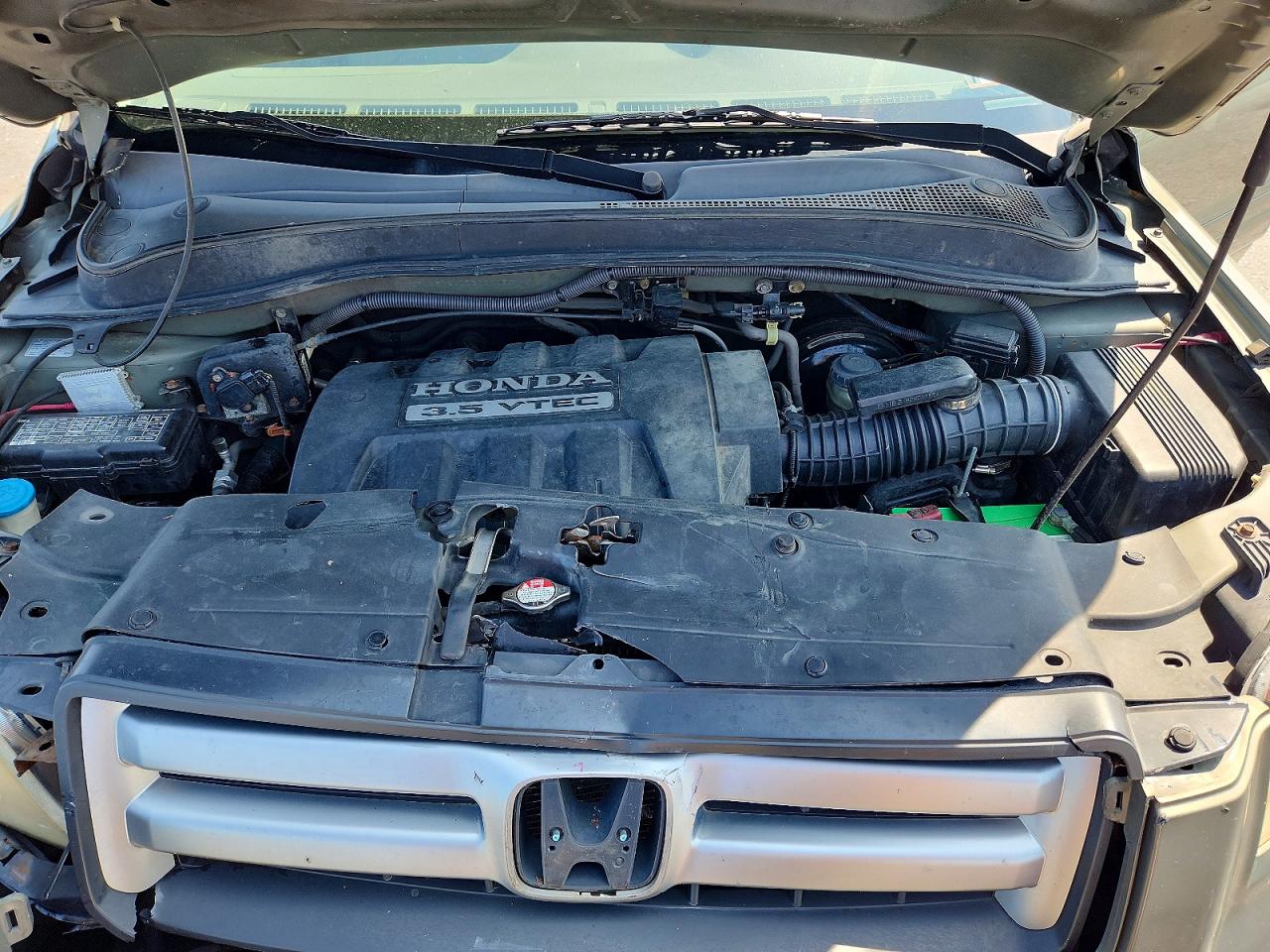 2007 Honda Pilot Lx Green vin: 5FNYF18177B031150