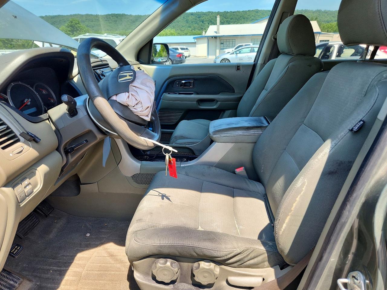 2007 Honda Pilot Lx Green vin: 5FNYF18177B031150