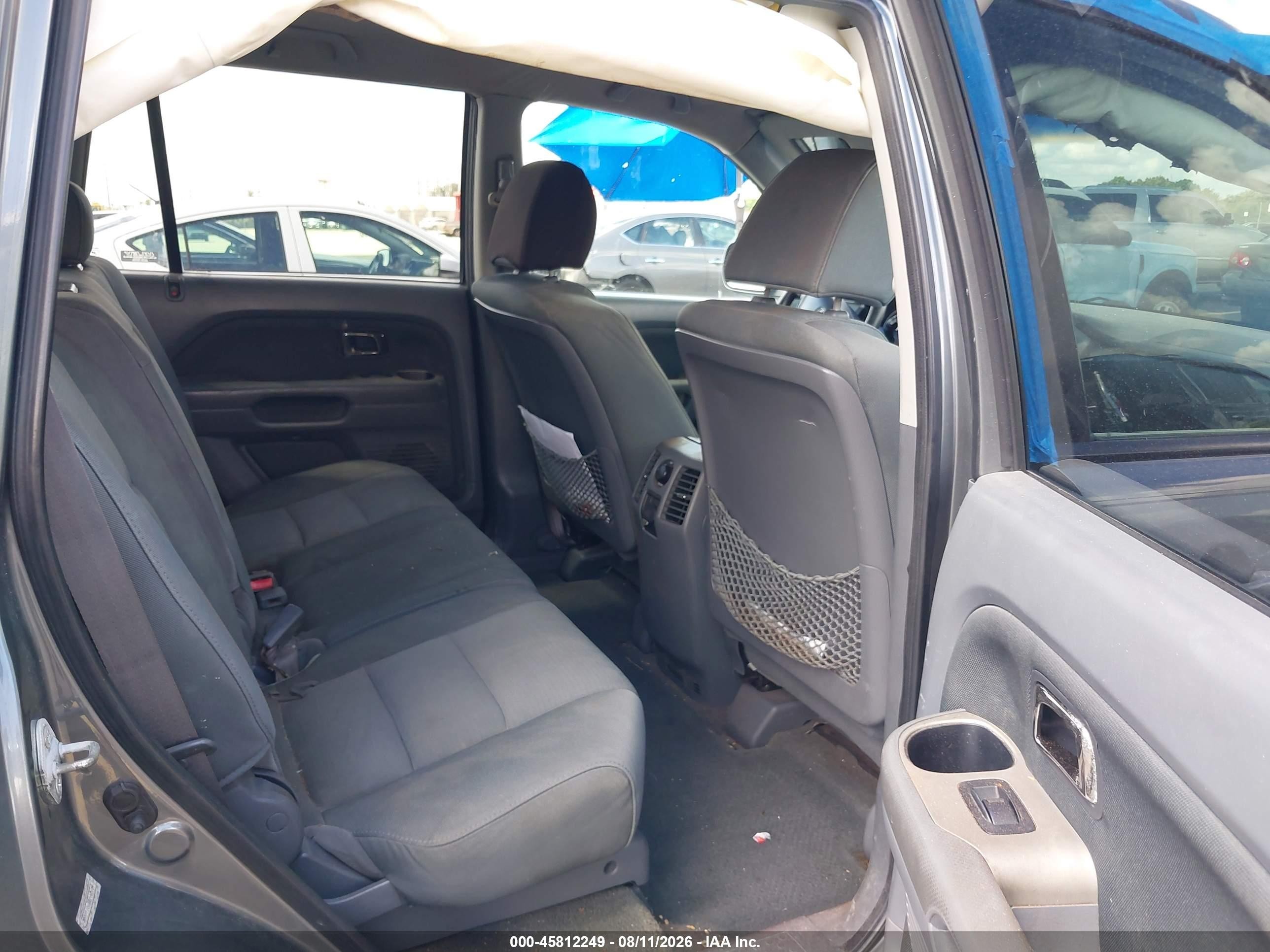 2008 Honda Pilot Vp Gray vin: 5FNYF18218B008764