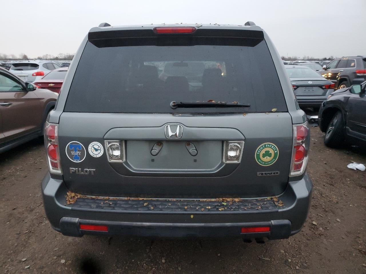 2008 Honda Pilot Vp Gray vin: 5FNYF18218B013088