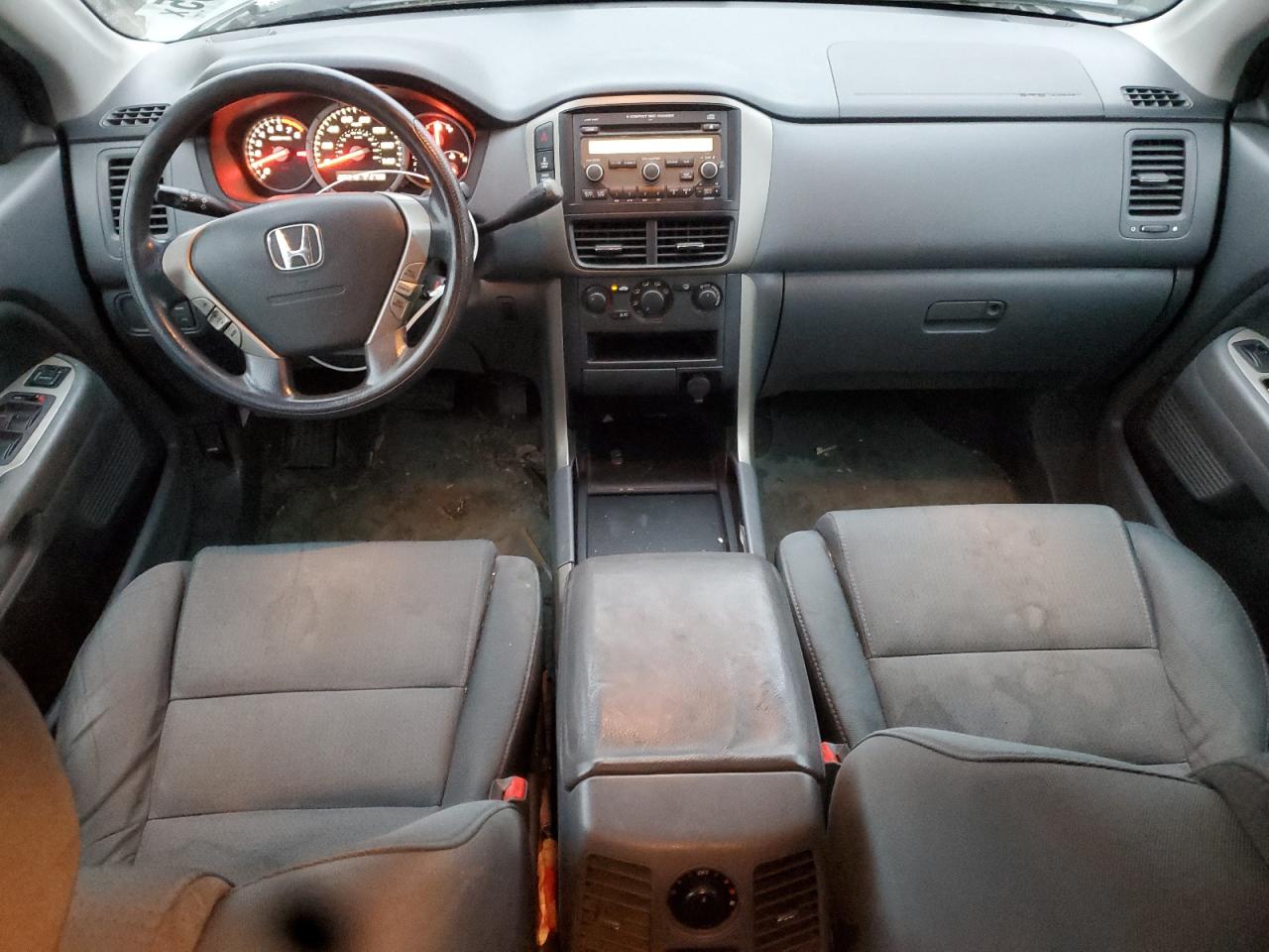 2008 Honda Pilot Vp Gray vin: 5FNYF18218B013088