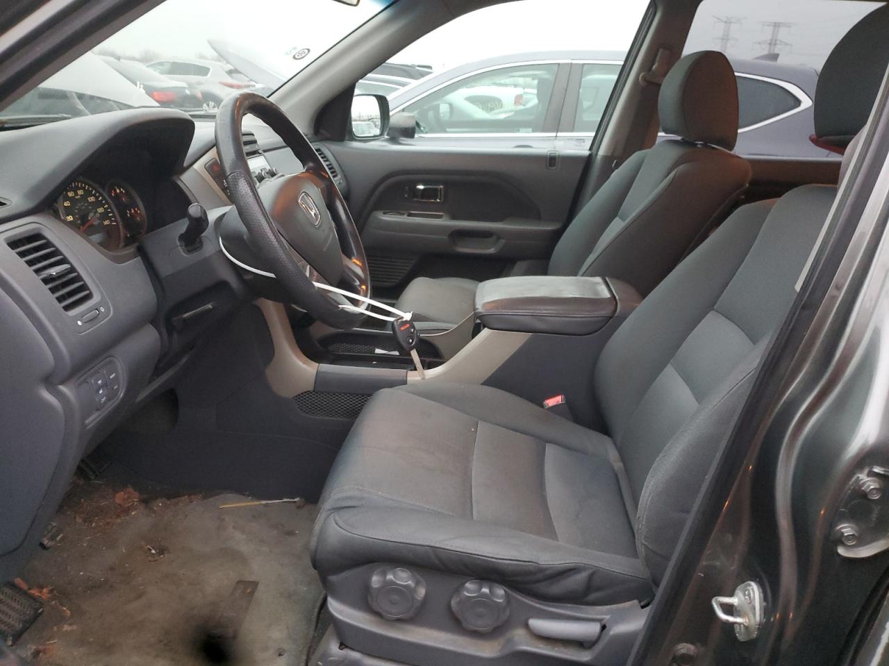 2008 Honda Pilot Vp Gray vin: 5FNYF18218B013088