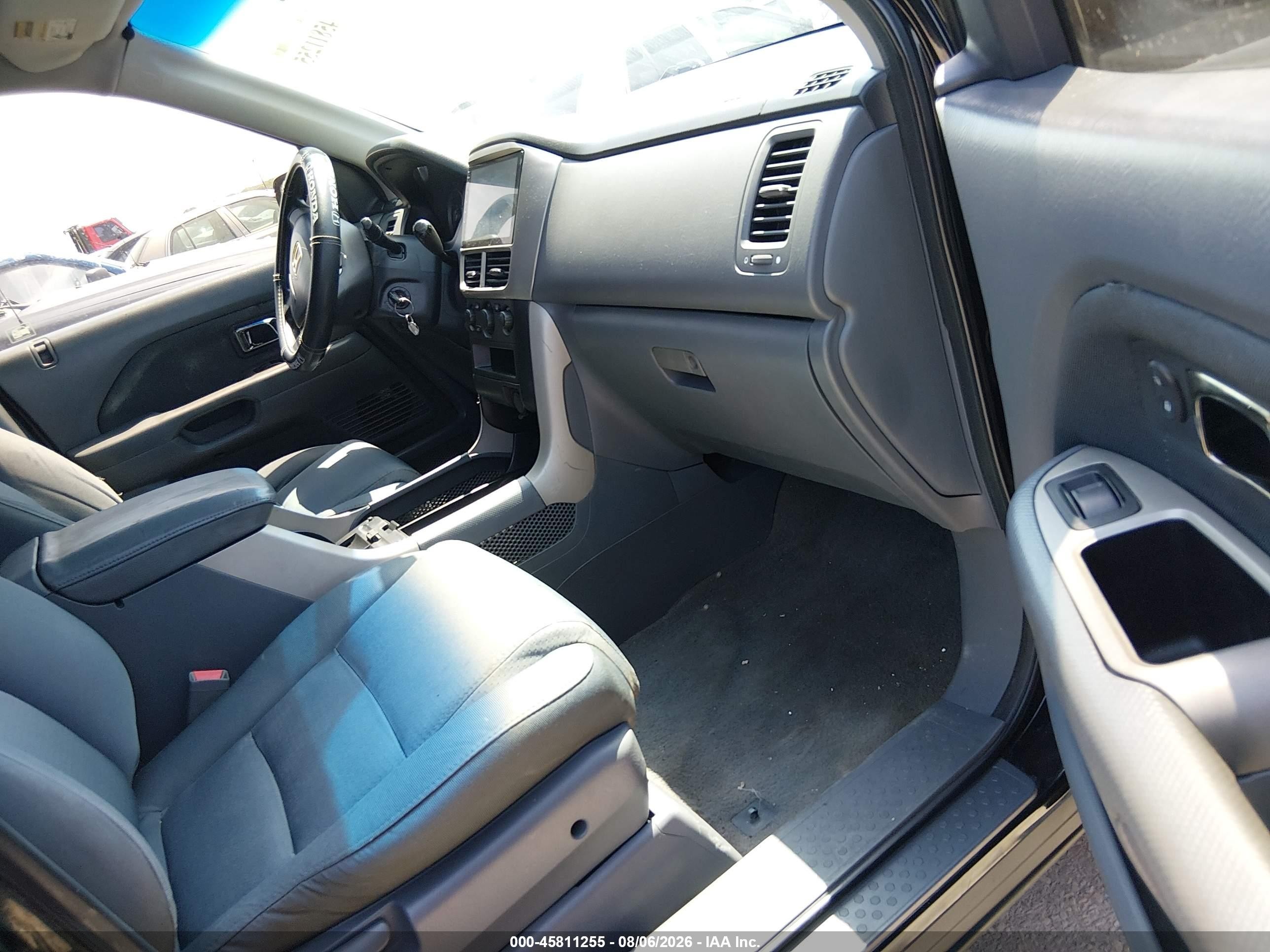 2008 Honda Pilot Vp Black vin: 5FNYF18238B049364