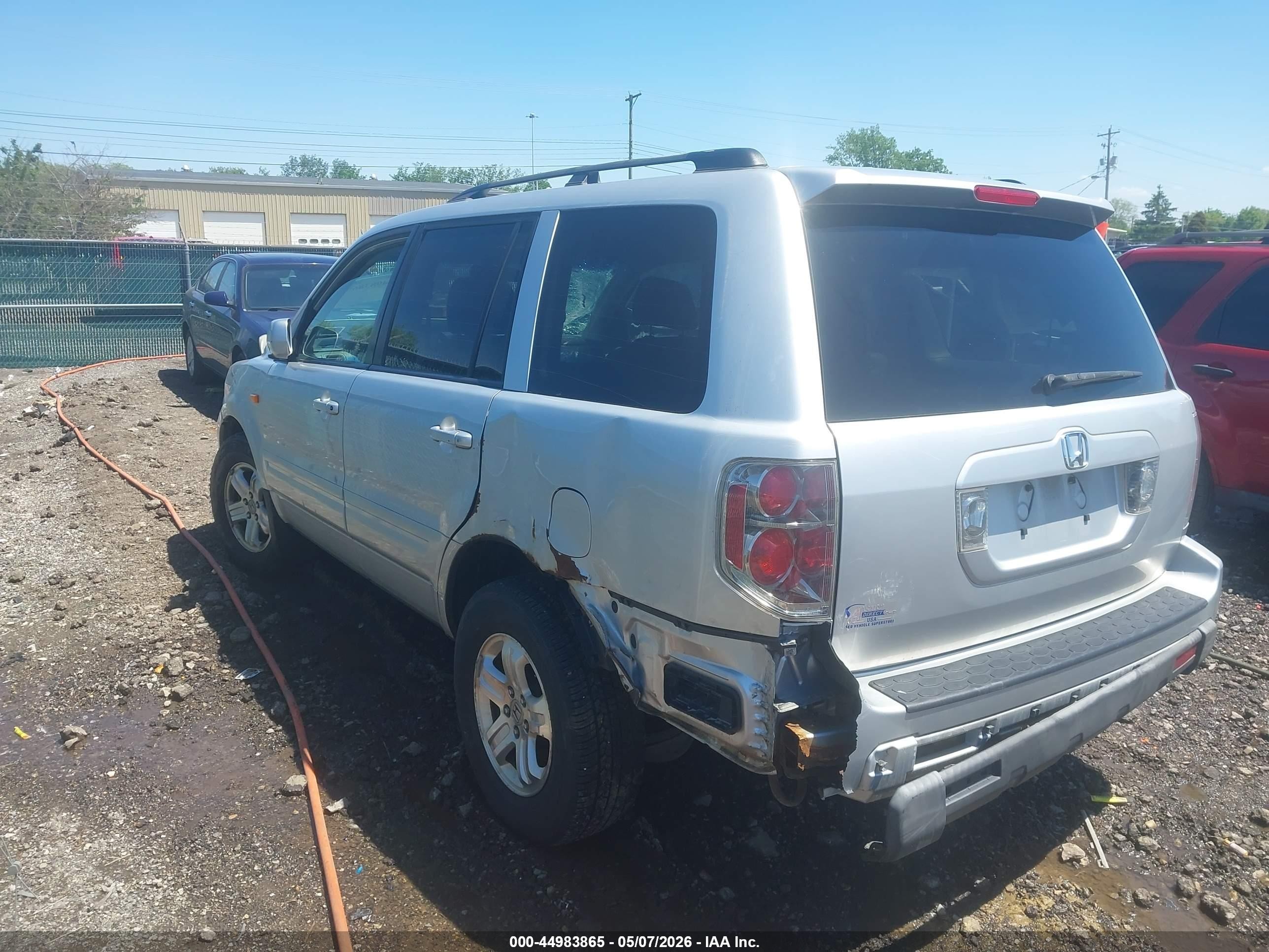 2008 Honda Pilot Vp Серебряный vin: 5FNYF18238B056914