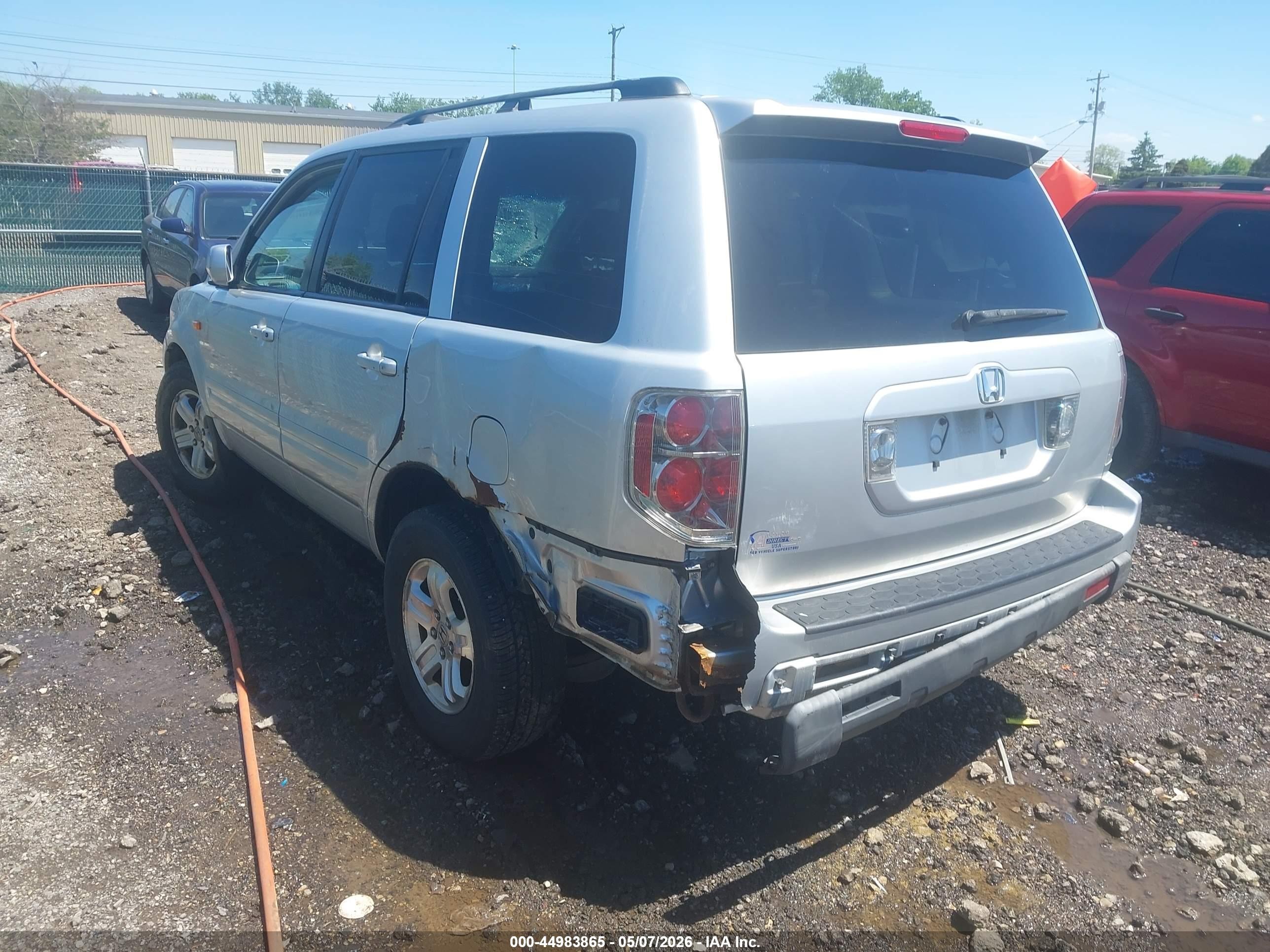 2008 Honda Pilot Vp Серебряный vin: 5FNYF18238B056914