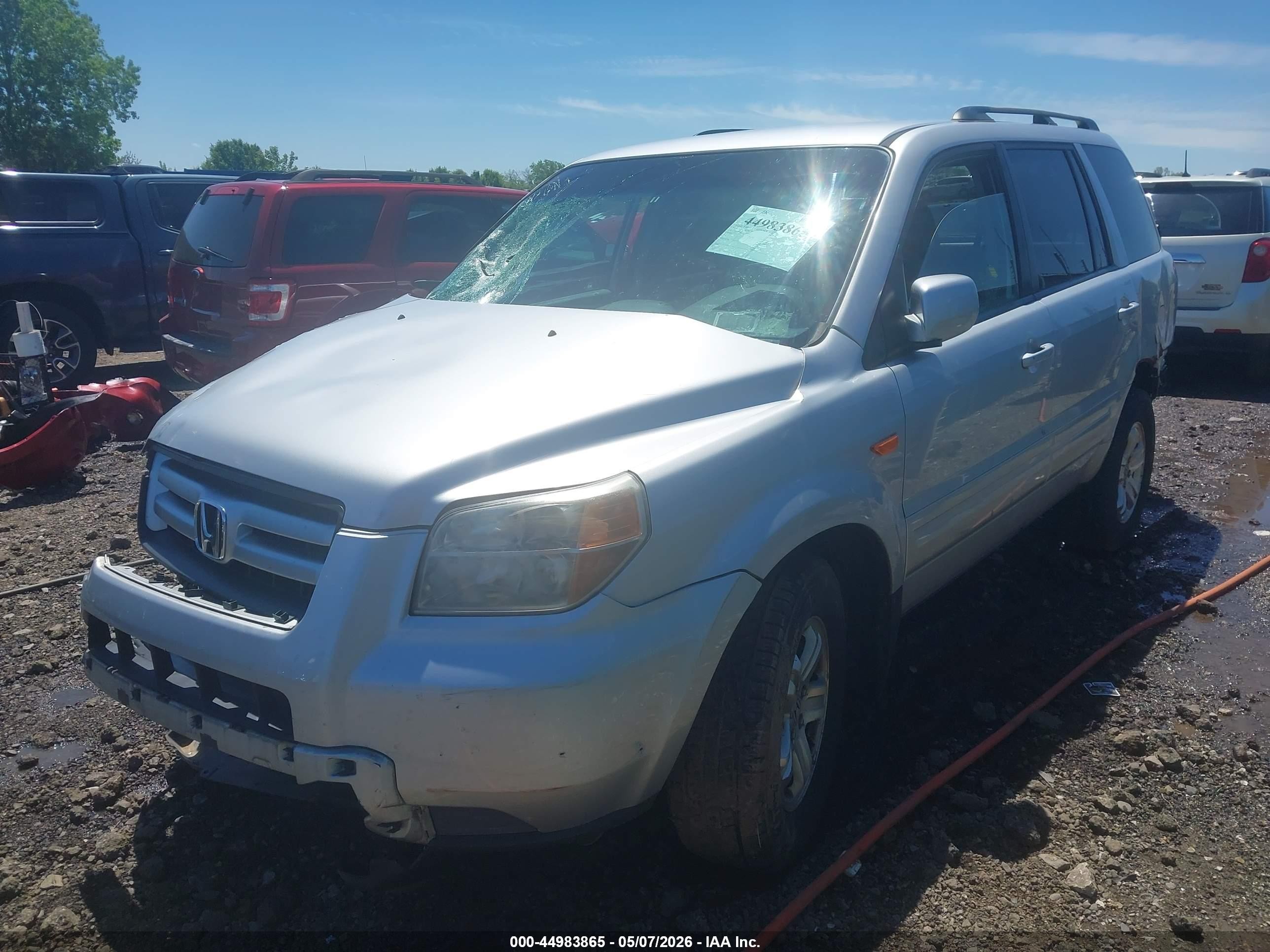 2008 Honda Pilot Vp Серебряный vin: 5FNYF18238B056914