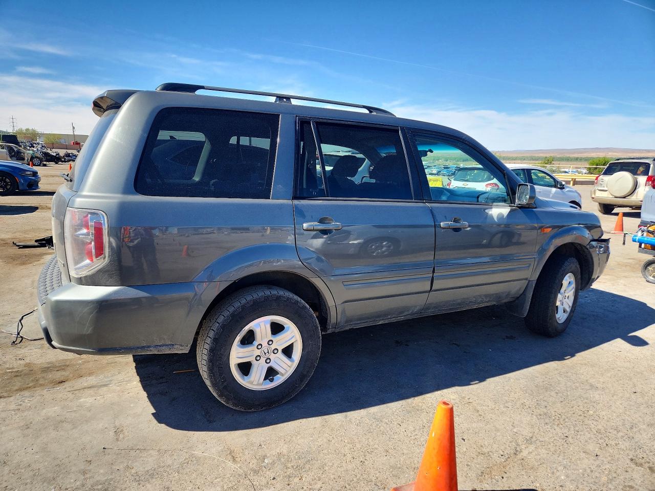 2008 Honda Pilot Vp Gray vin: 5FNYF18248B046120