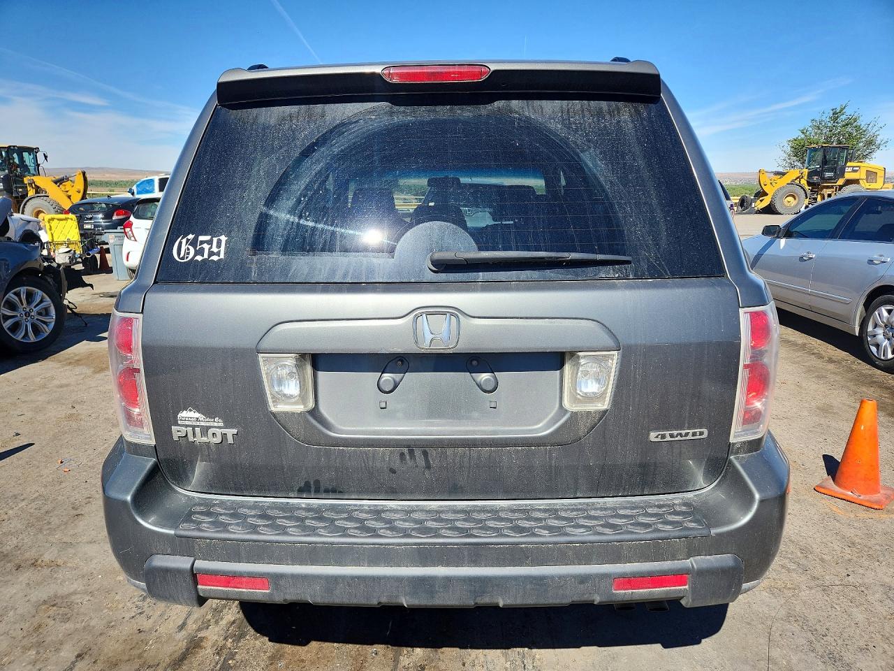 2008 Honda Pilot Vp Gray vin: 5FNYF18248B046120