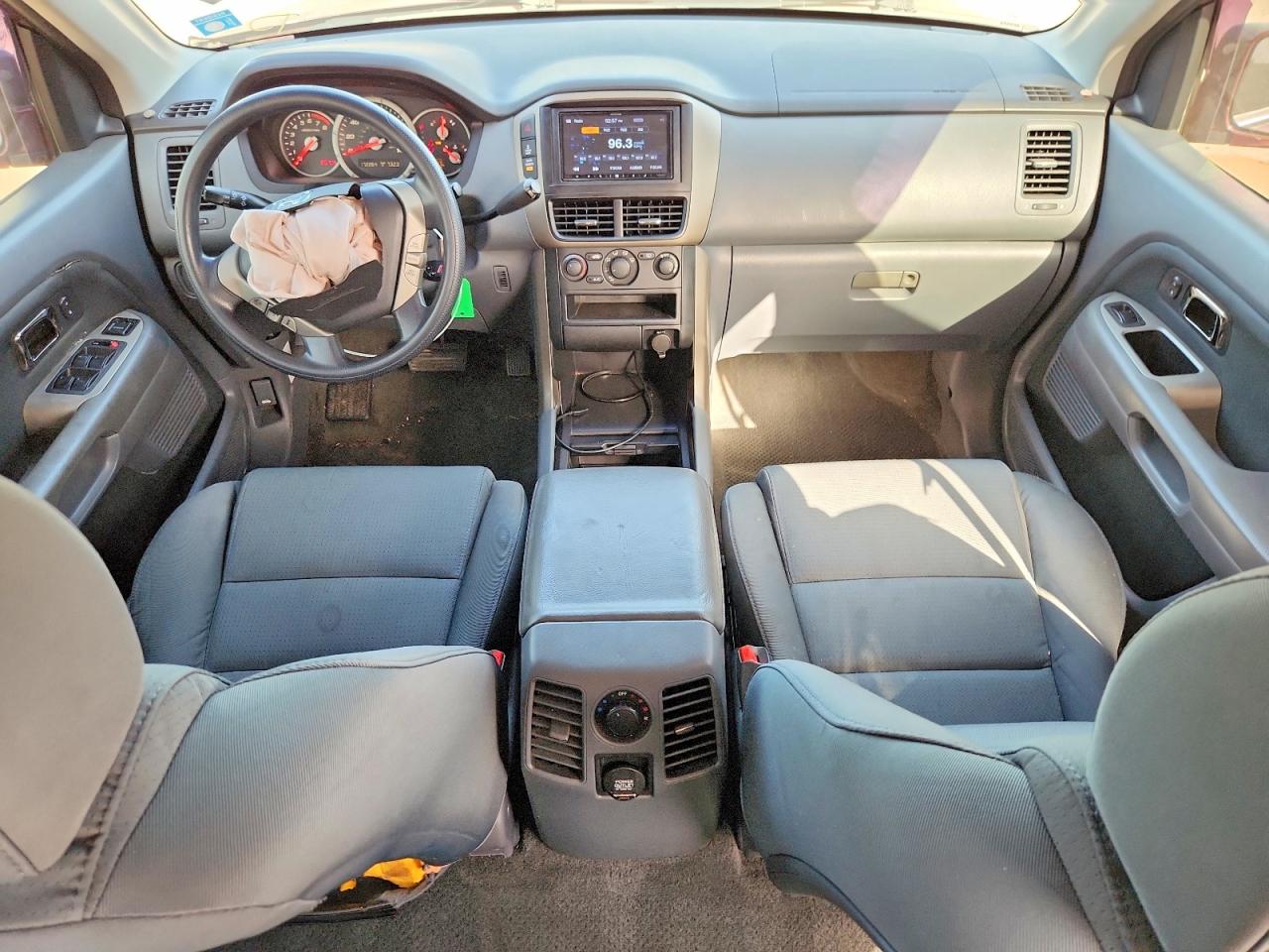 2008 Honda Pilot Vp Maroon vin: 5FNYF18258B002403