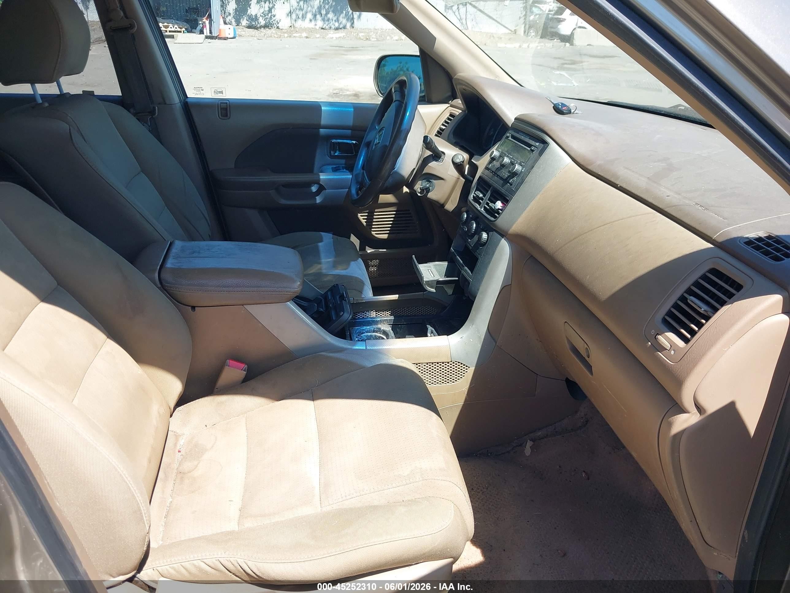 2008 Honda Pilot Vp Золотой vin: 5FNYF18298B041365