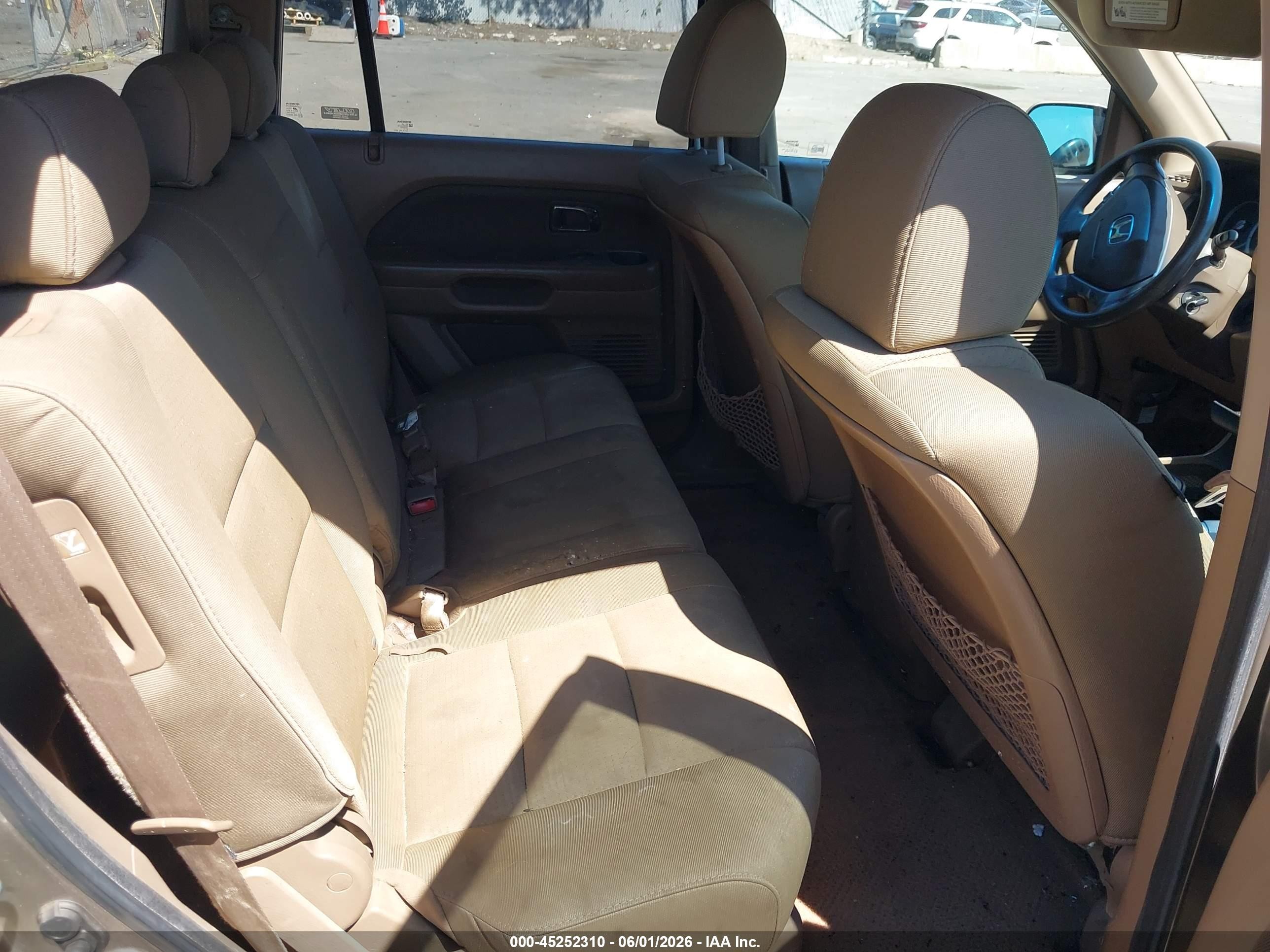 2008 Honda Pilot Vp Золотой vin: 5FNYF18298B041365