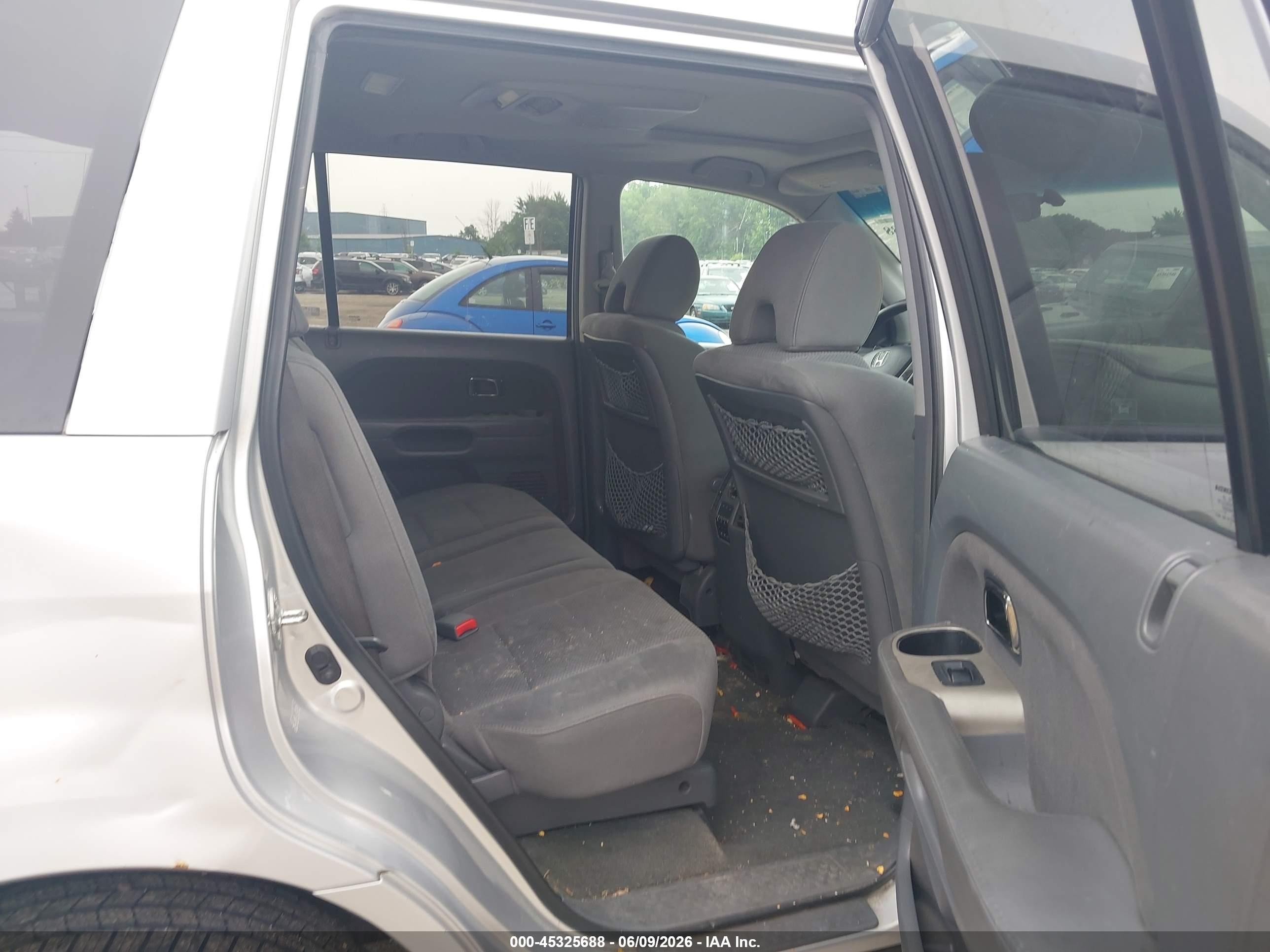 2008 Honda Pilot Se Silver vin: 5FNYF18308B052277