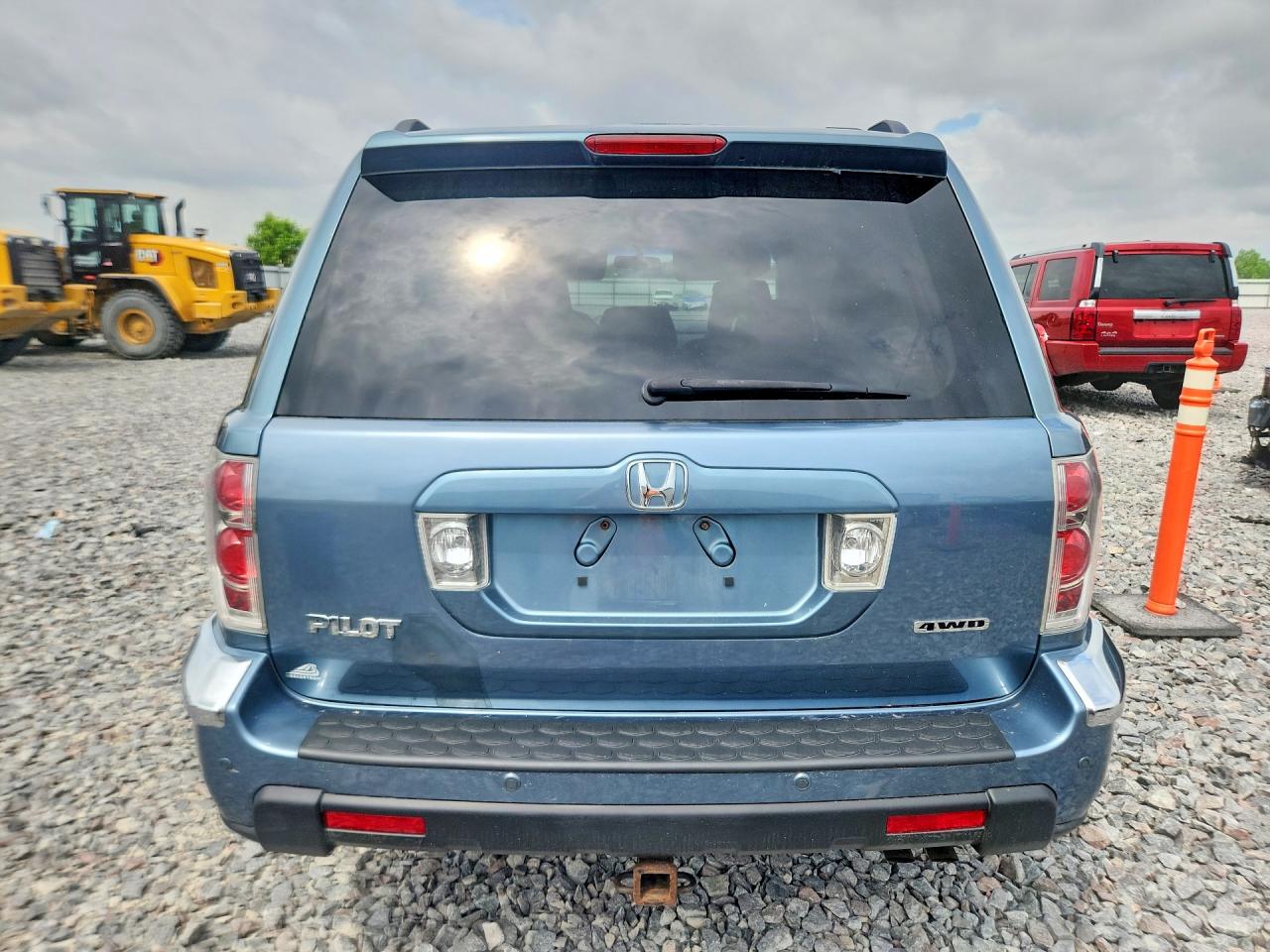 2008 Honda Pilot Se Blue vin: 5FNYF18318B016307