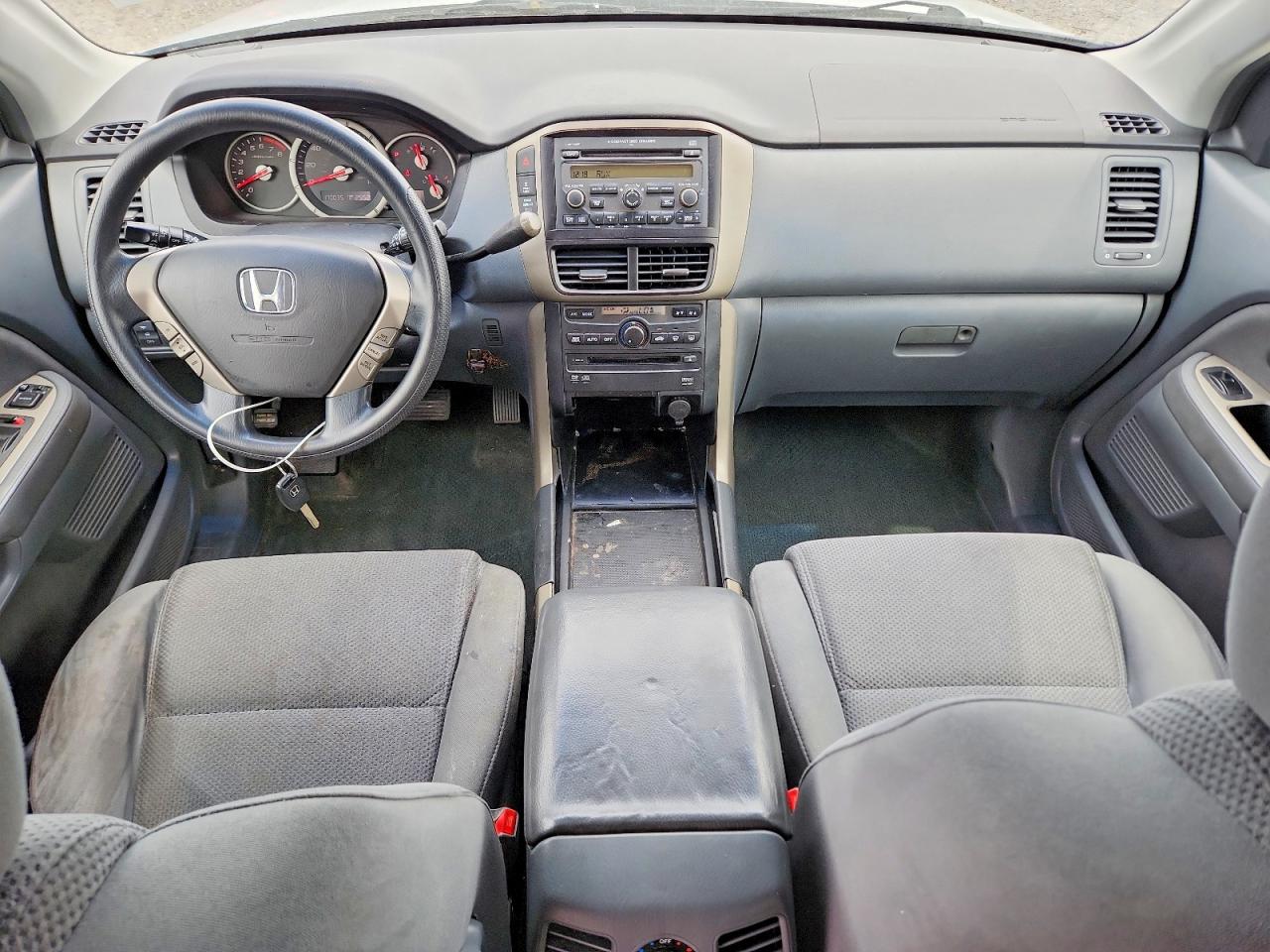 2008 Honda Pilot Se Silver vin: 5FNYF18318B016551
