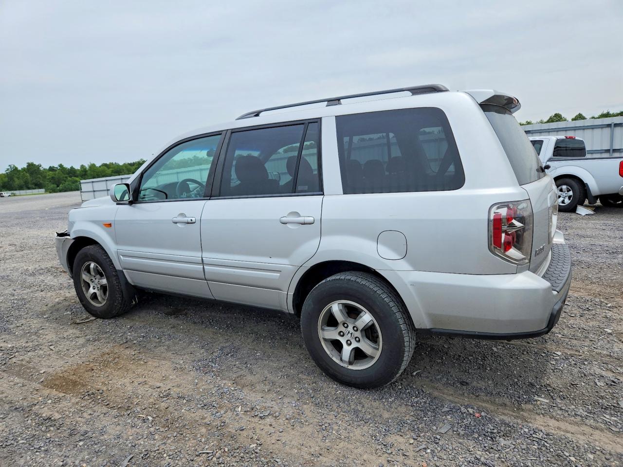 2008 Honda Pilot Se Silver vin: 5FNYF18318B016551
