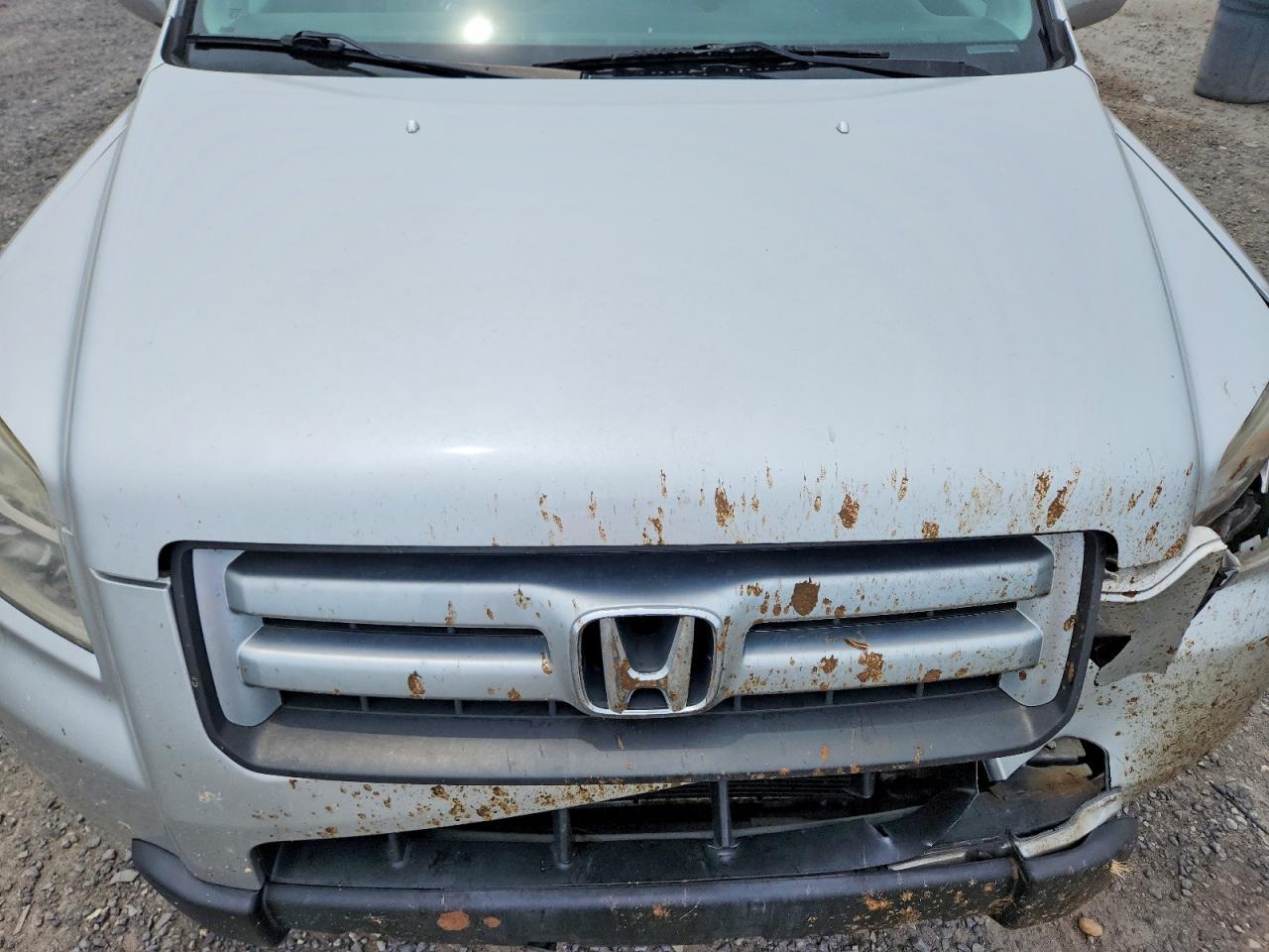 2008 Honda Pilot Se Silver vin: 5FNYF18318B016551