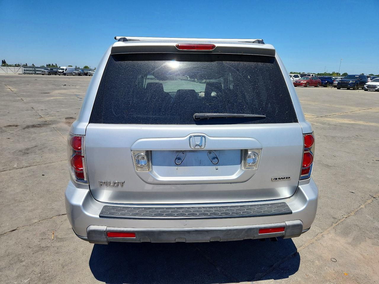 2008 Honda Pilot Se Silver vin: 5FNYF18348B047339
