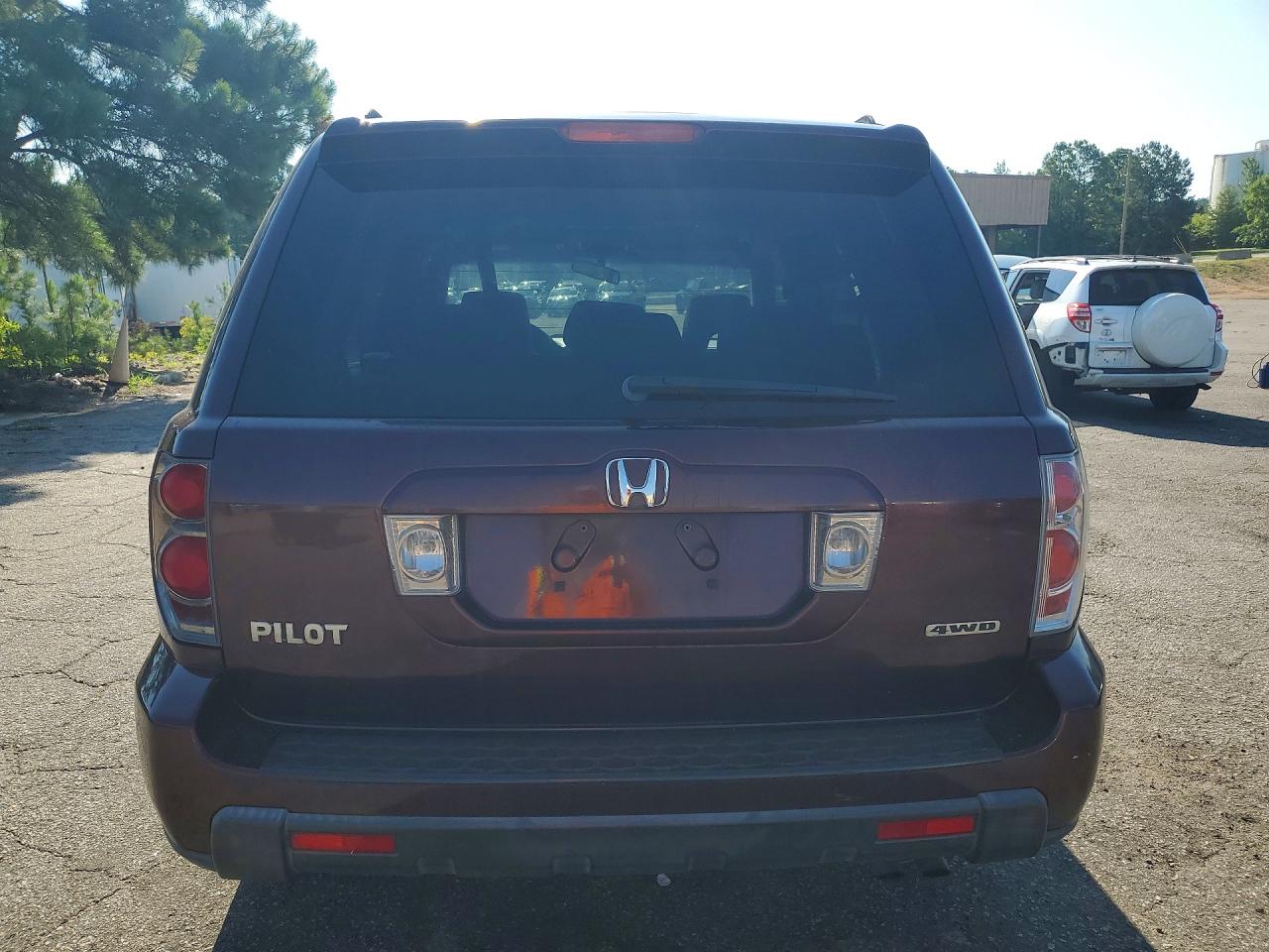 2008 Honda Pilot Se Бордовый vin: 5FNYF18358B004175