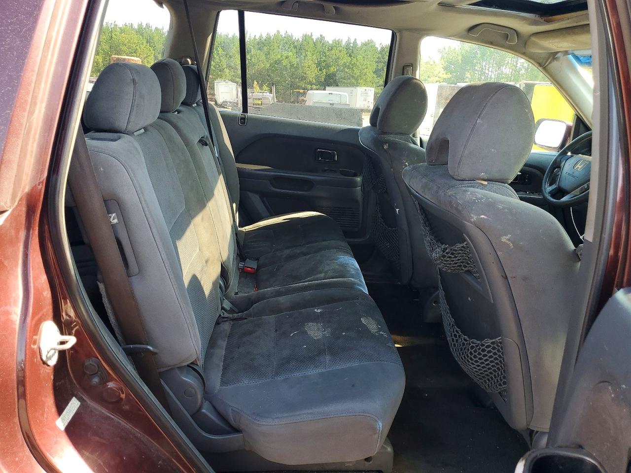 2008 Honda Pilot Se Бордовый vin: 5FNYF18358B004175