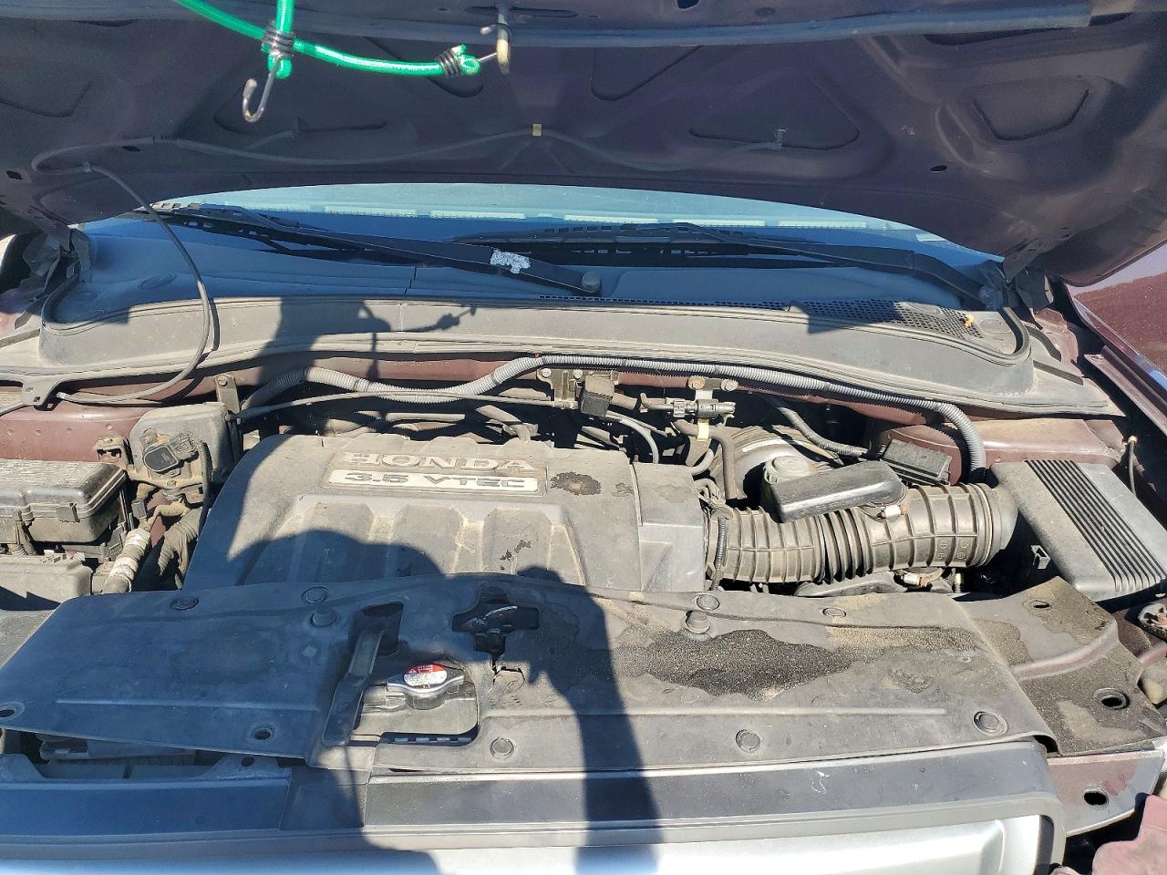 2008 Honda Pilot Se Бордовый vin: 5FNYF18358B004175