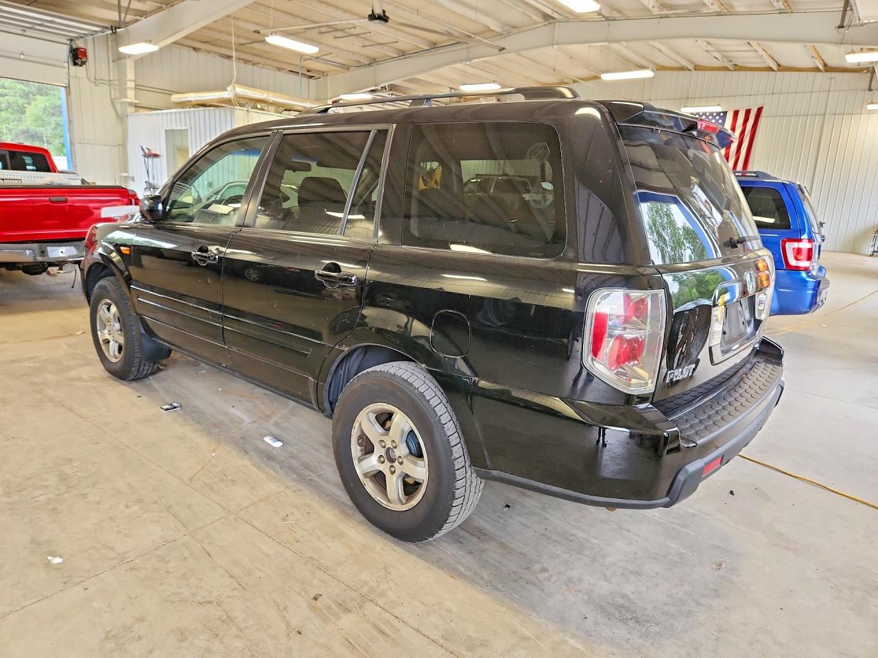 2008 Honda Pilot Se Black vin: 5FNYF18368B051053