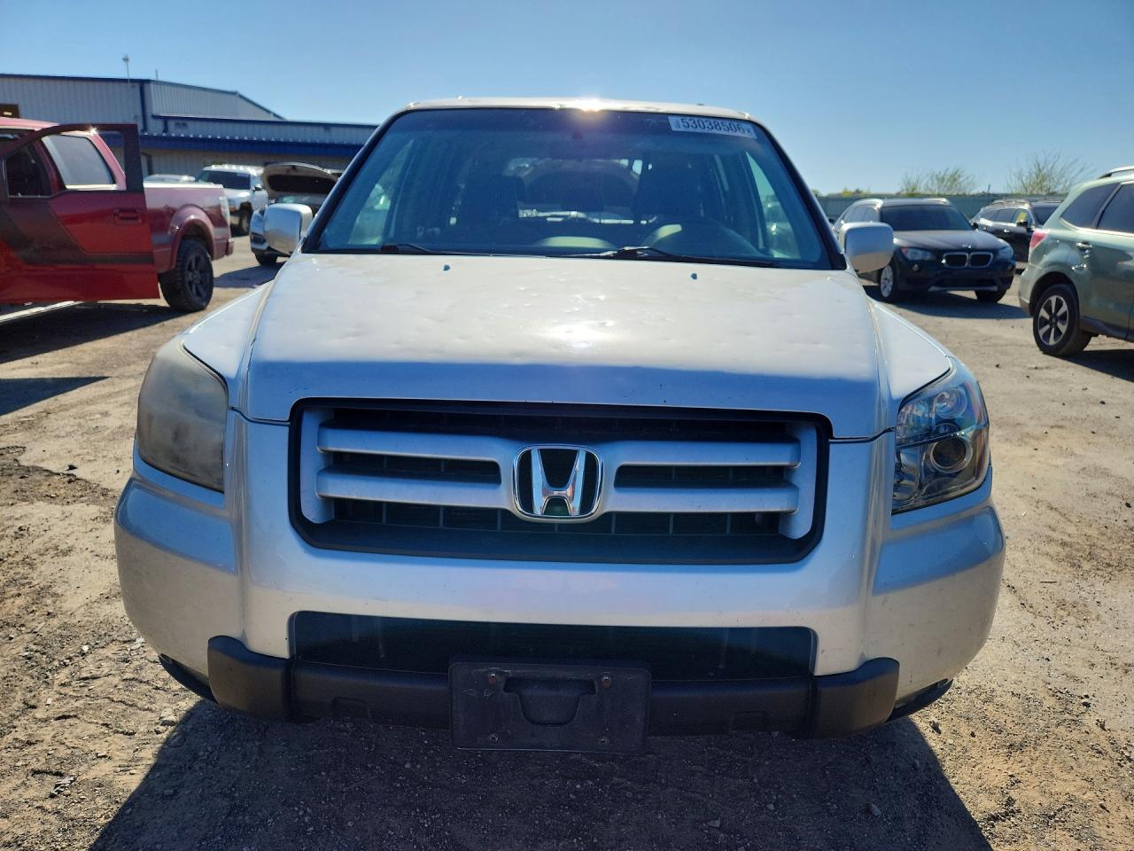 2008 Honda Pilot Se Серебряный vin: 5FNYF18378B054303