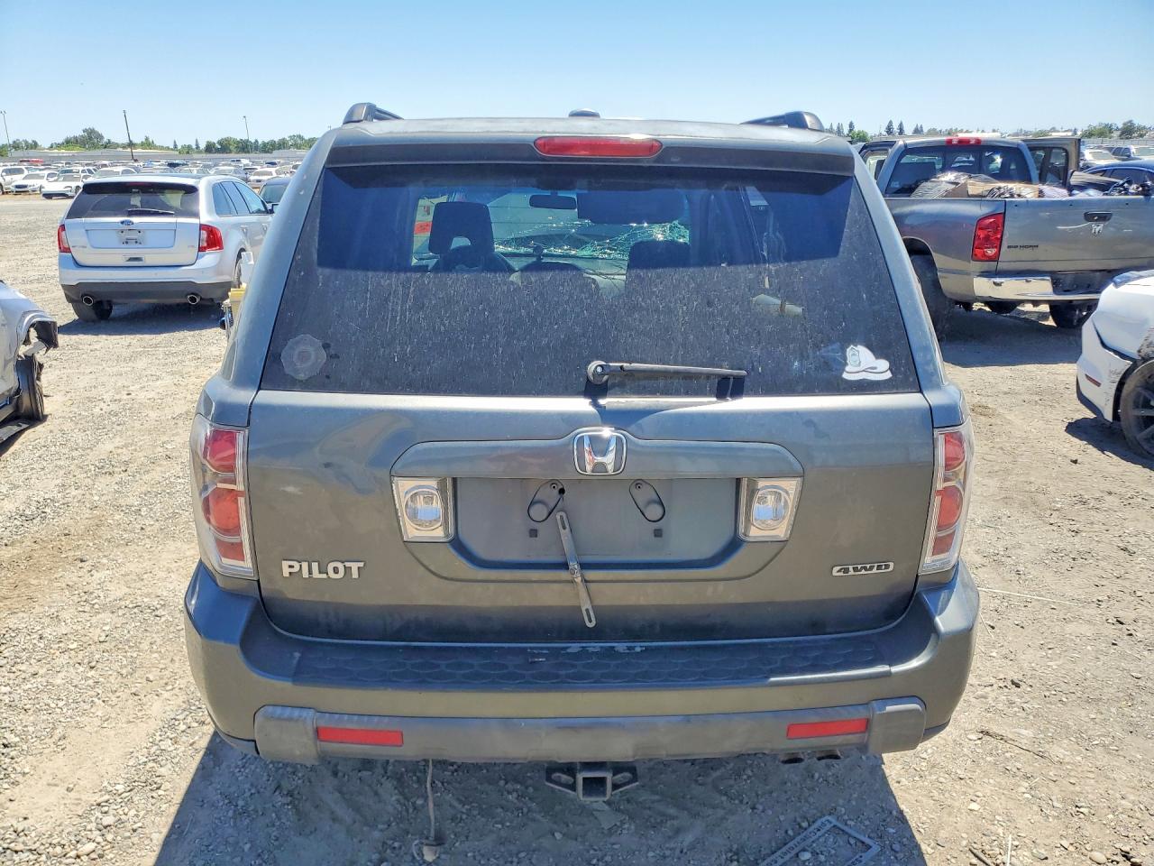 2008 Honda Pilot Se Charcoal vin: 5FNYF18388B025232