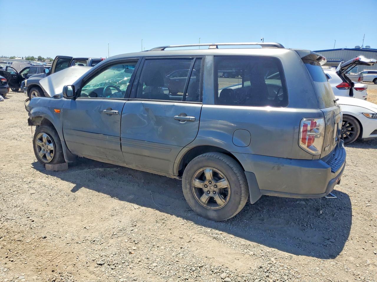 2008 Honda Pilot Se Charcoal vin: 5FNYF18388B025232