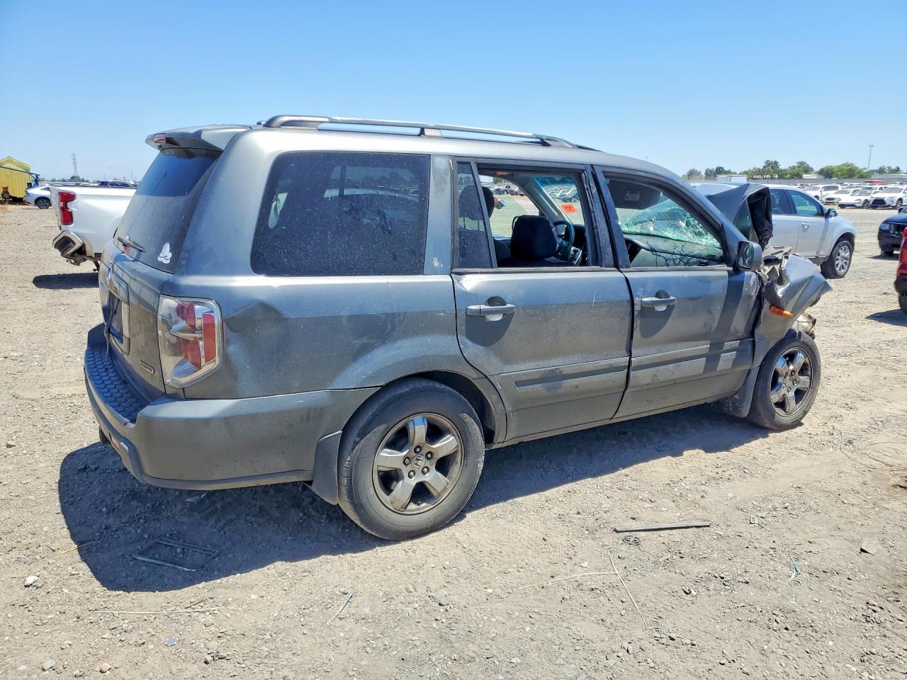 2008 Honda Pilot Se Charcoal vin: 5FNYF18388B025232