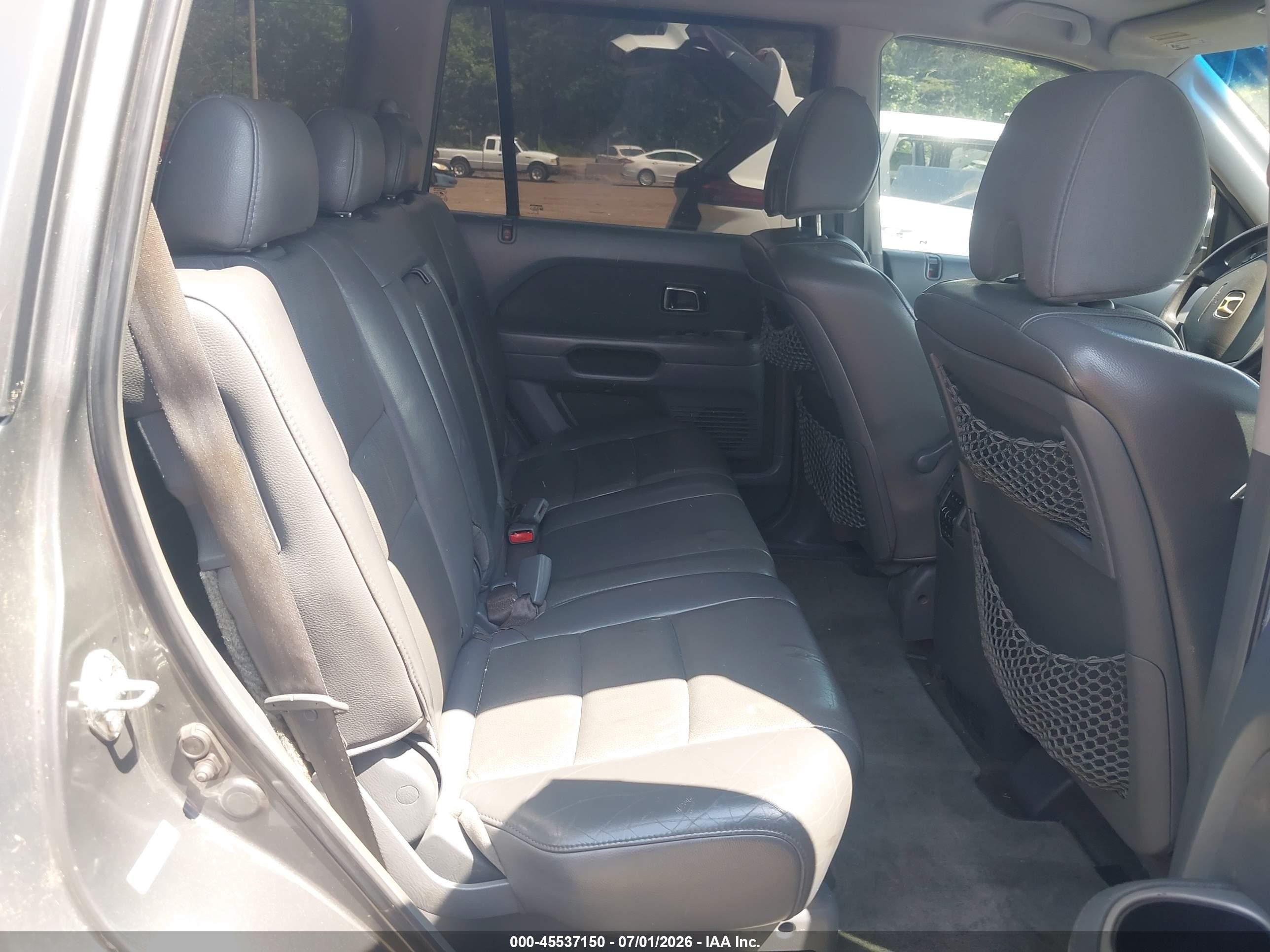 2008 Honda Pilot Se Серый vin: 5FNYF18388B052527