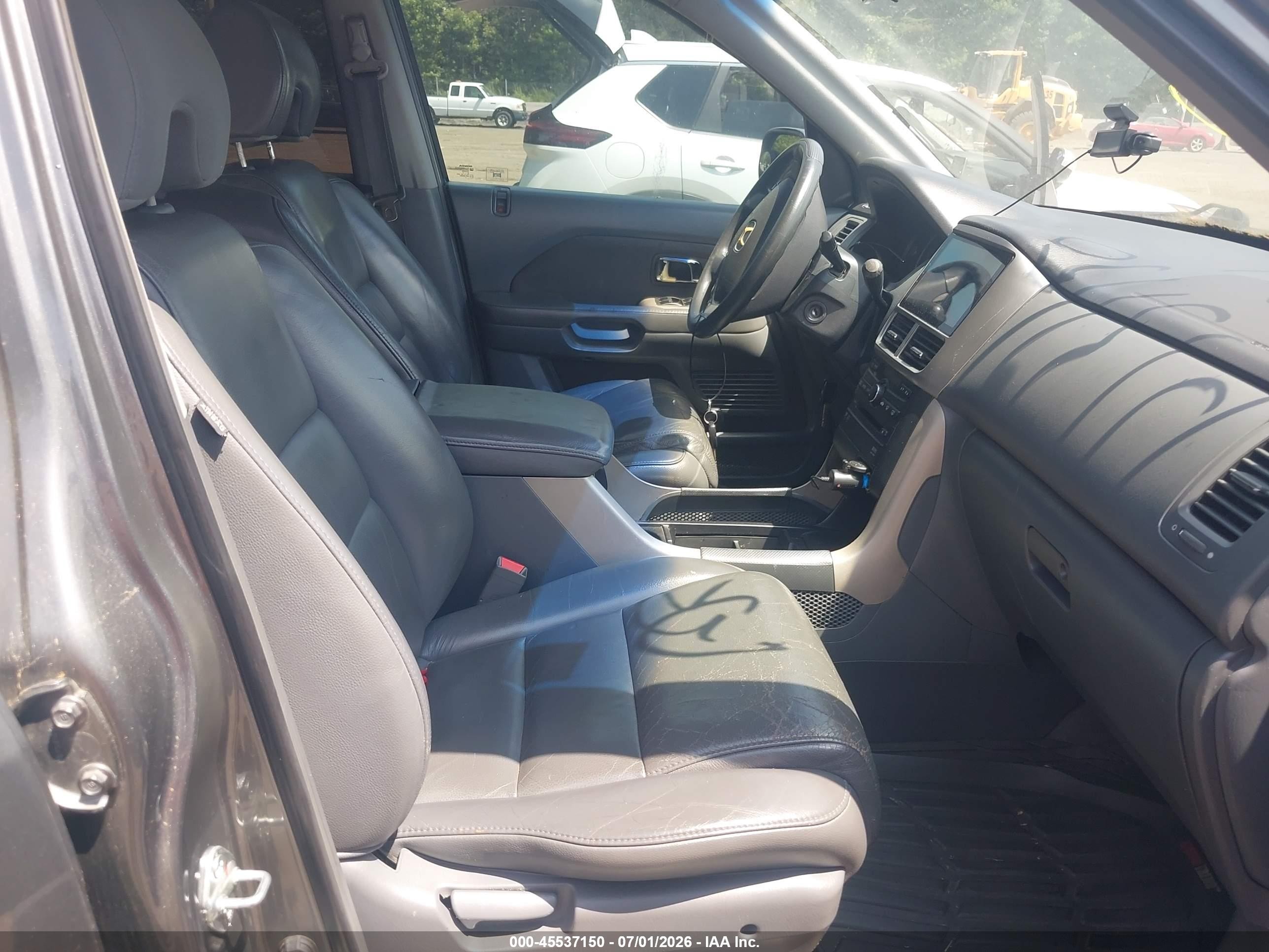 2008 Honda Pilot Se Серый vin: 5FNYF18388B052527