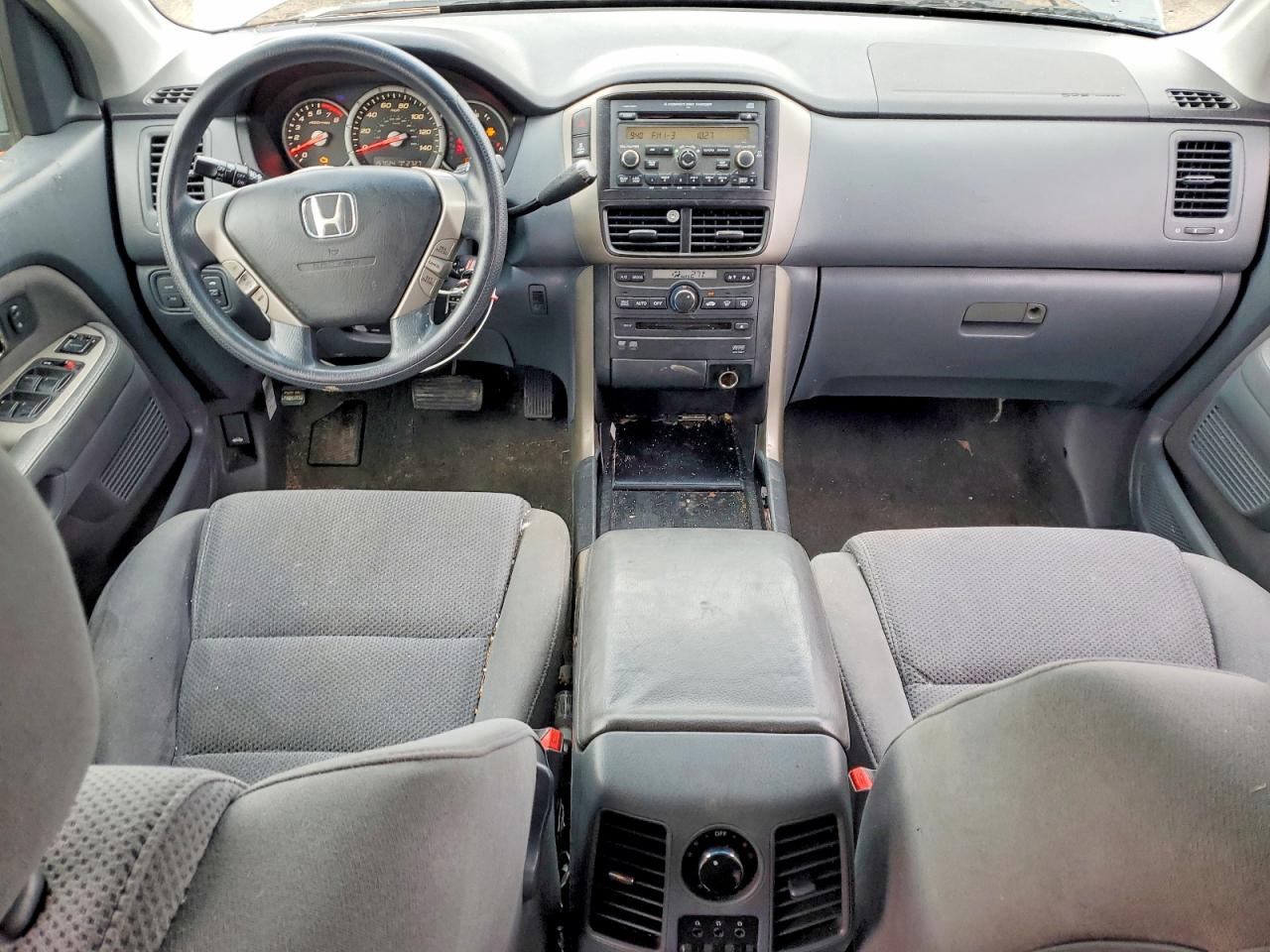 2008 Honda Pilot Se Gray vin: 5FNYF18388B500426