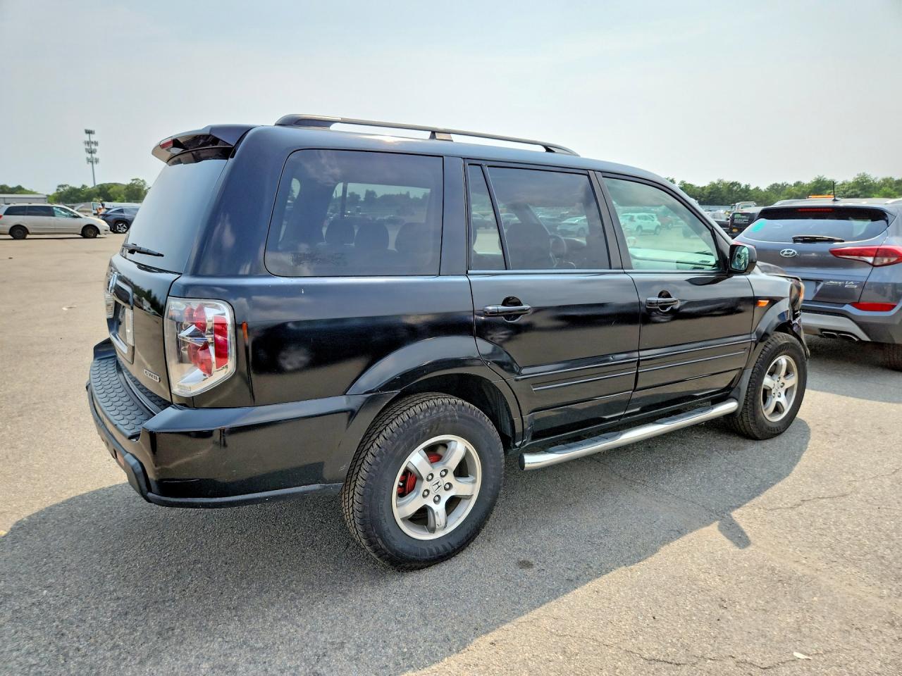 2008 Honda Pilot Se Black vin: 5FNYF18398B008018