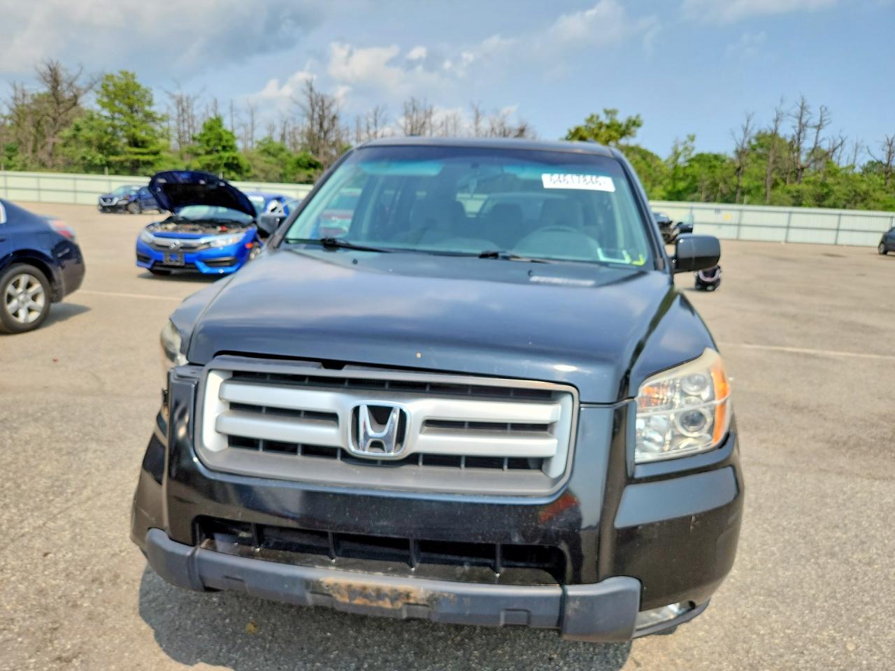 2008 Honda Pilot Se Black vin: 5FNYF18398B008018