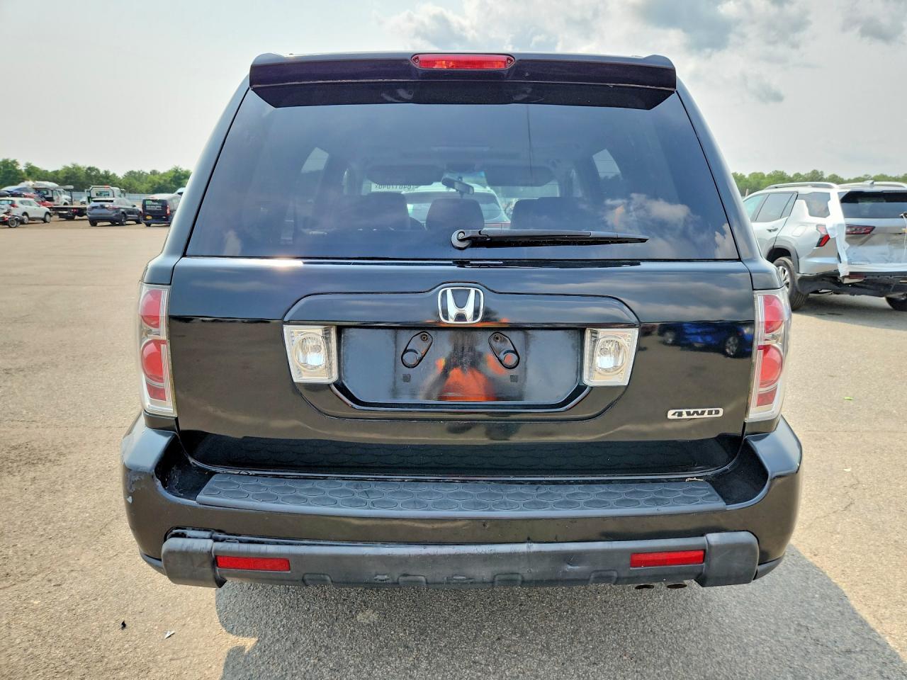 2008 Honda Pilot Se Black vin: 5FNYF18398B008018