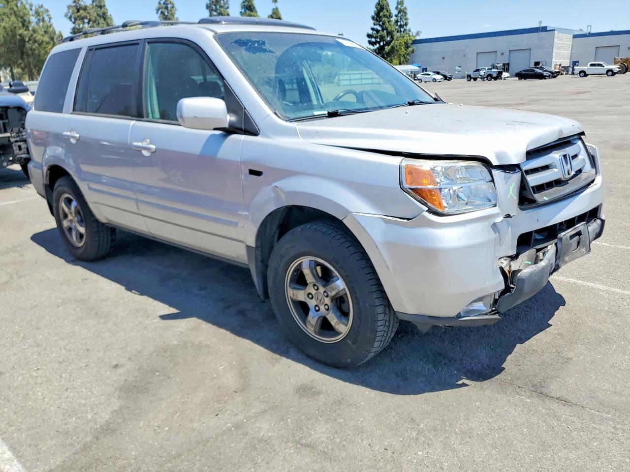 2008 Honda Pilot Se Silver vin: 5FNYF18398B023148