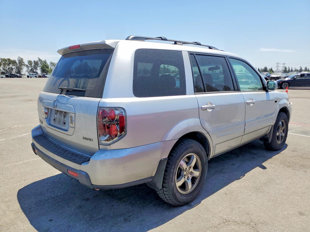 2008 Honda Pilot Se Silver vin: 5FNYF18398B023148